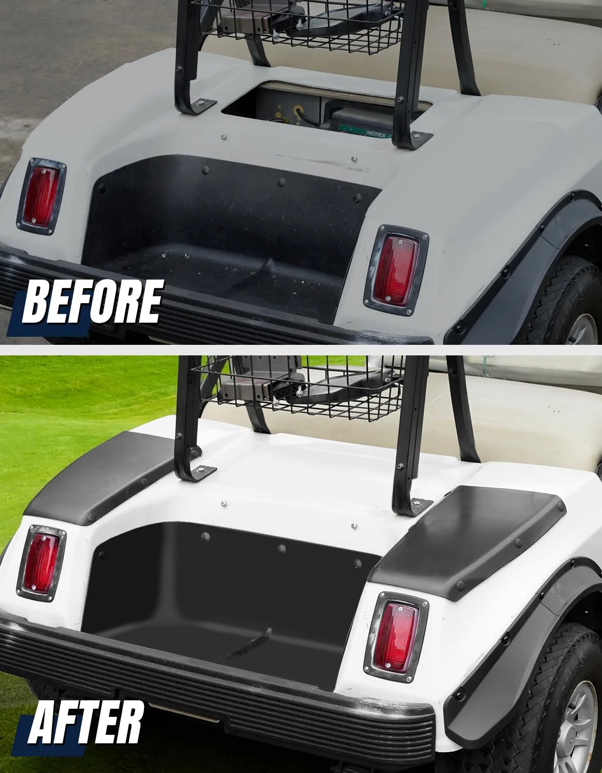 Dacalo Scuff Guard / Access Panel Cover for Club Car DS – MPN 1013032 image 2