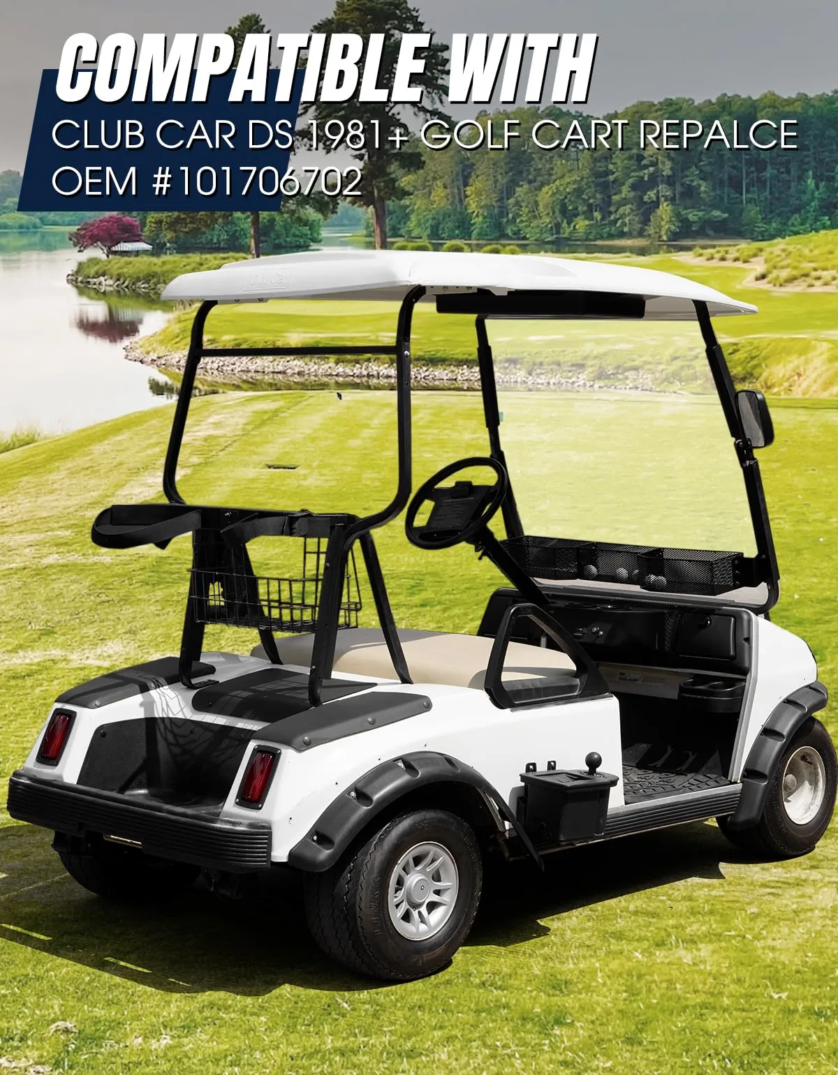 Dacalo Scuff Guard / Access Panel Cover for Club Car DS – MPN 1013032 image 4