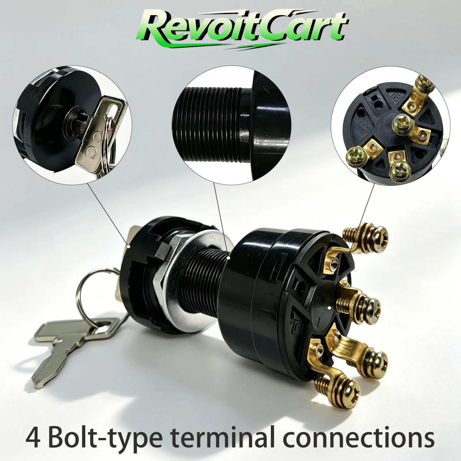 RevoitCart Ignition Switch for Club Car DS Gas Carts image 4