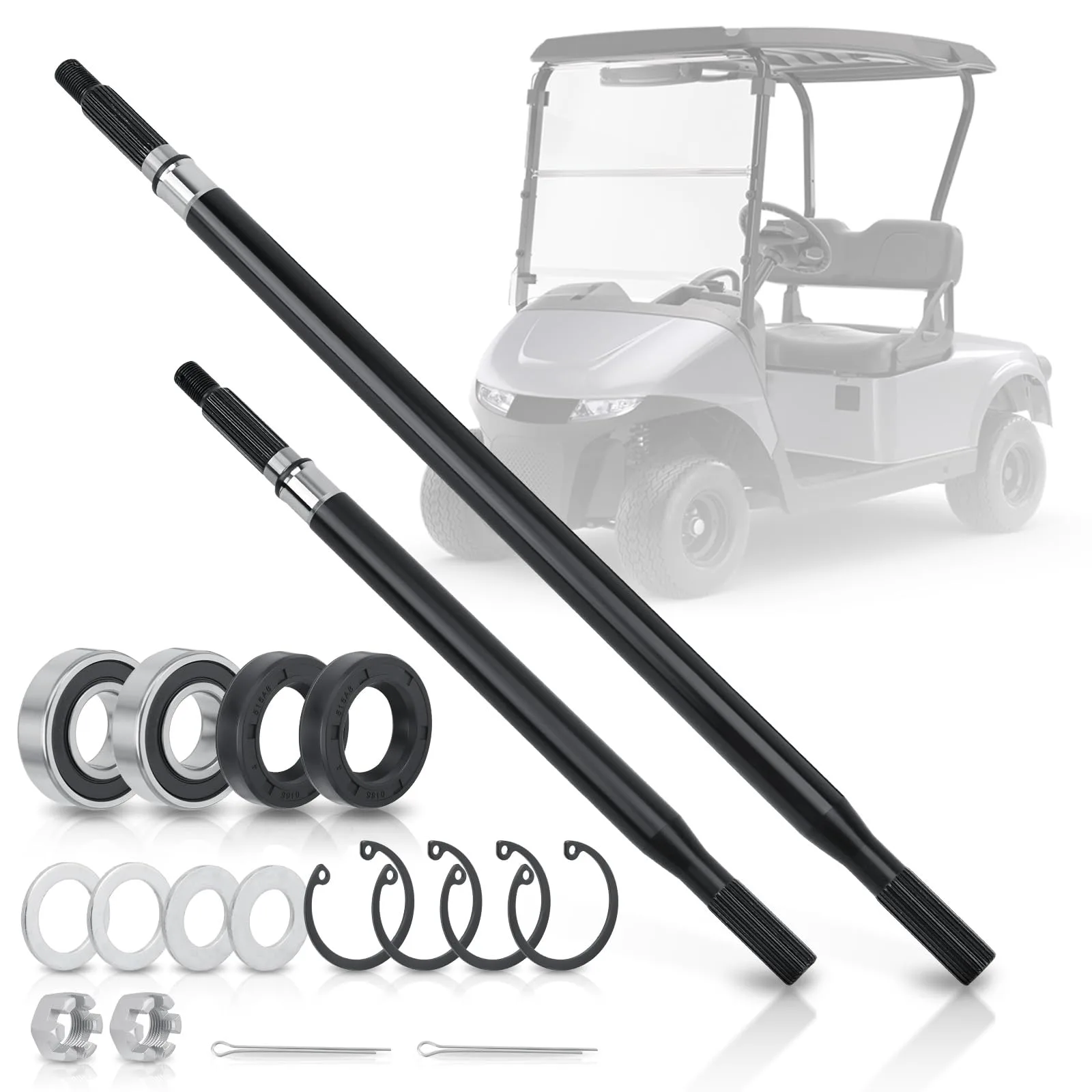 Tomanic Rear Axle Kit for E-Z-GO TXT & Medalist Electric