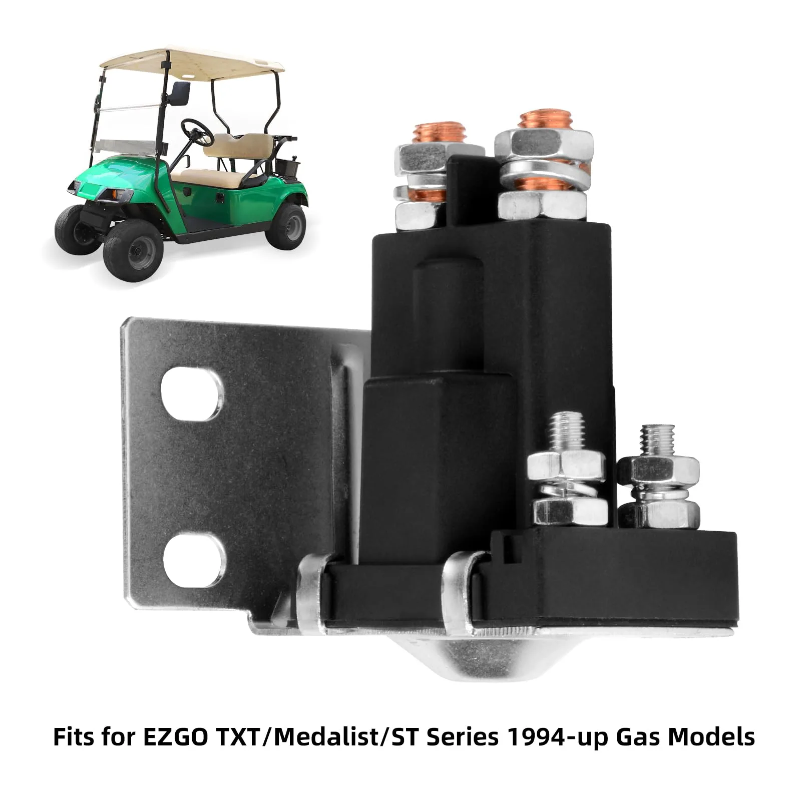 Roykaw 14V 200A Solenoid for E-Z-GO Golf Carts image 4