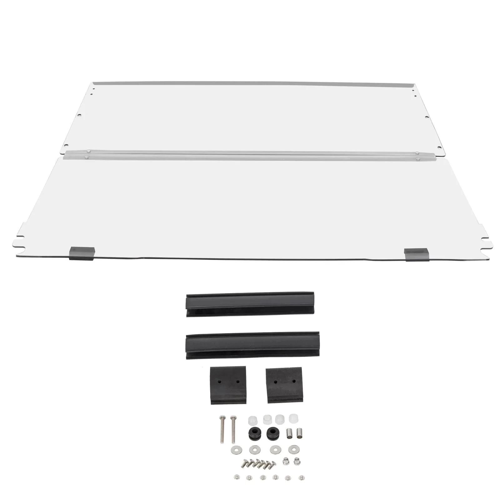 Mivolox Clear Folding Windshield for E-Z-GO TXT, 1994-2014