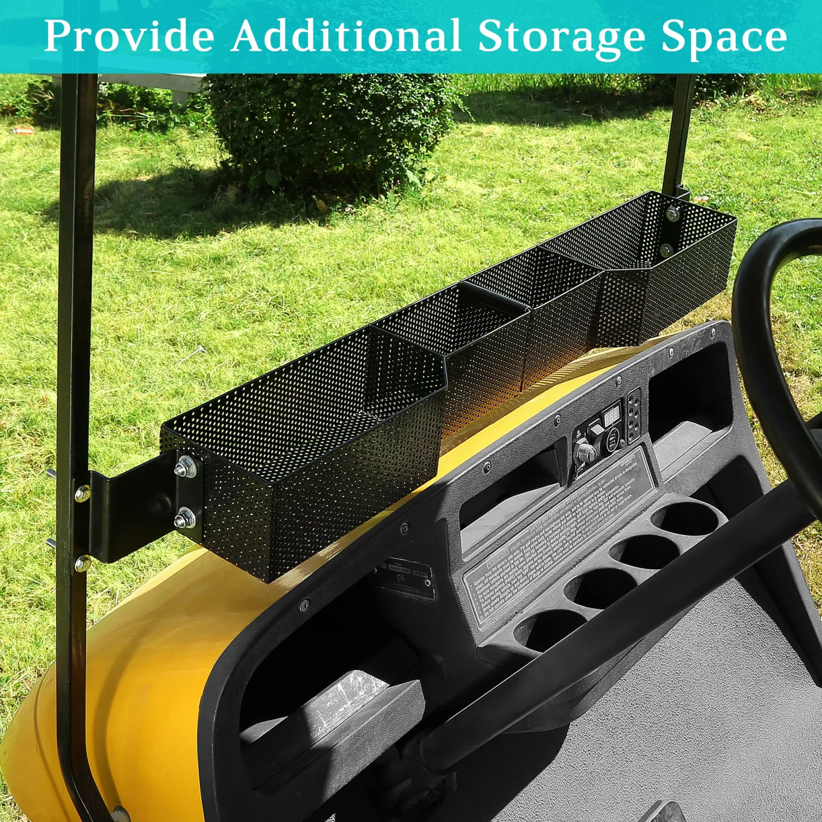 10L0L Front Storage Basket for E-Z-GO TXT and RXV image 2