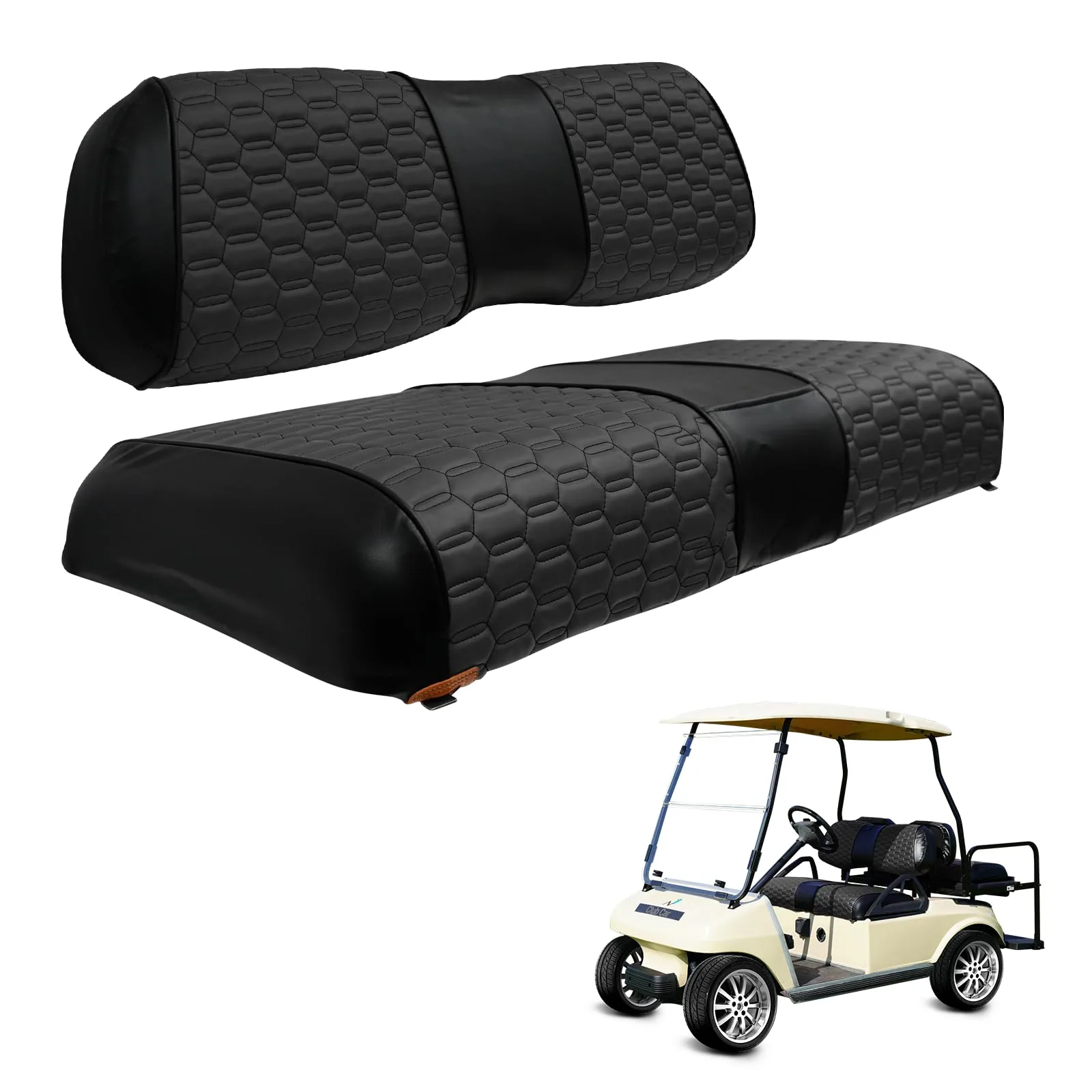 HANGKUNNEE Club Car DS Front Seat Covers