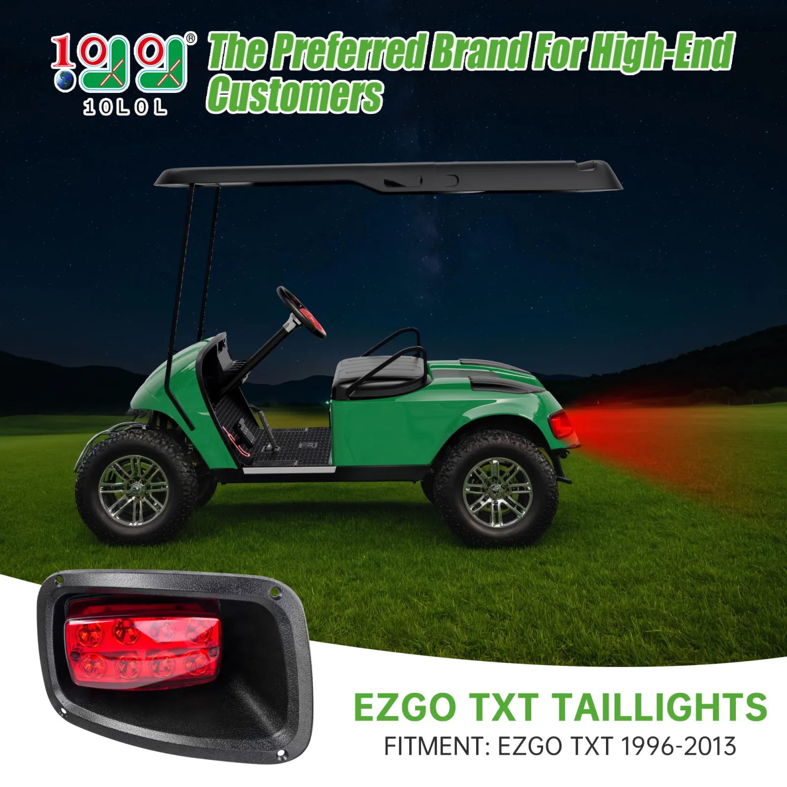 10L0L Taillights for E-Z-GO TXT 1996-2013 image 2