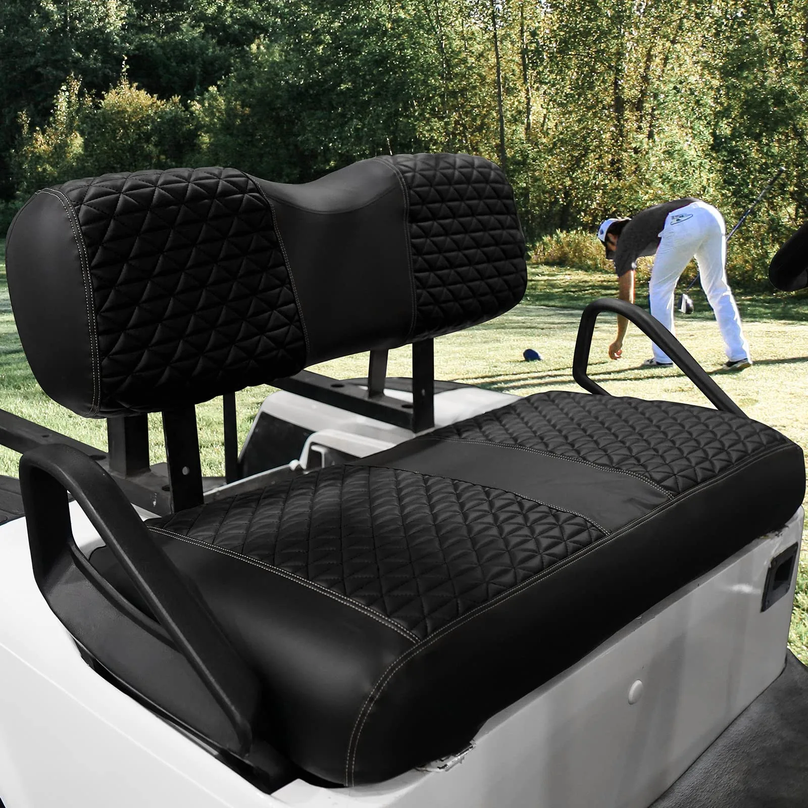XUANYUDG0769 E-Z-GO TXT Front Seat Covers 1994-2013 image 3