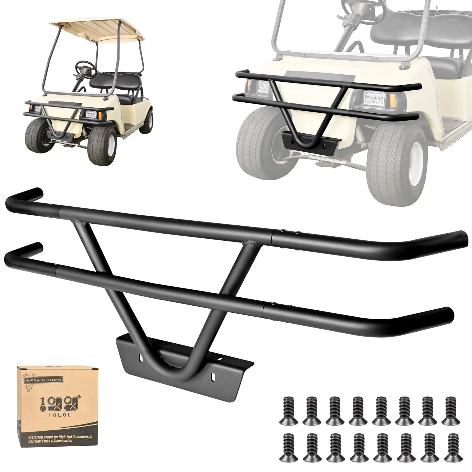 10L0L Front Brush Guard Bumper for Club Car DS