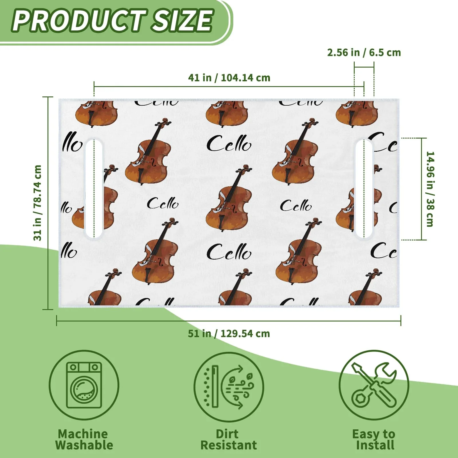 Tiveruda Golf Cart Seat Cover for Double Seats, 51 x 31 in image 2