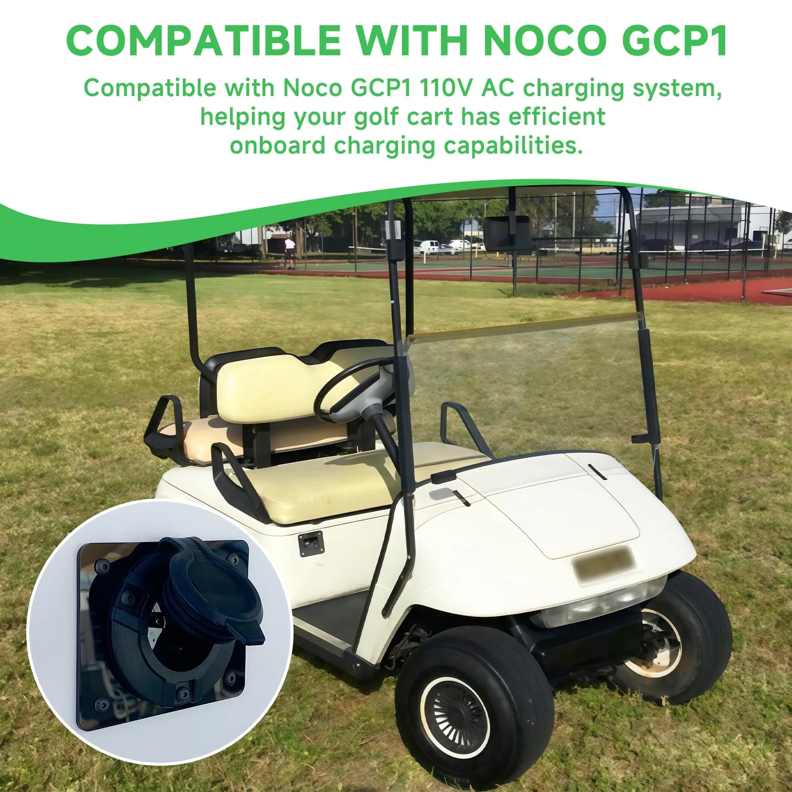 Numano Charging Port Adapter for E-Z-GO TXT 36V image 4