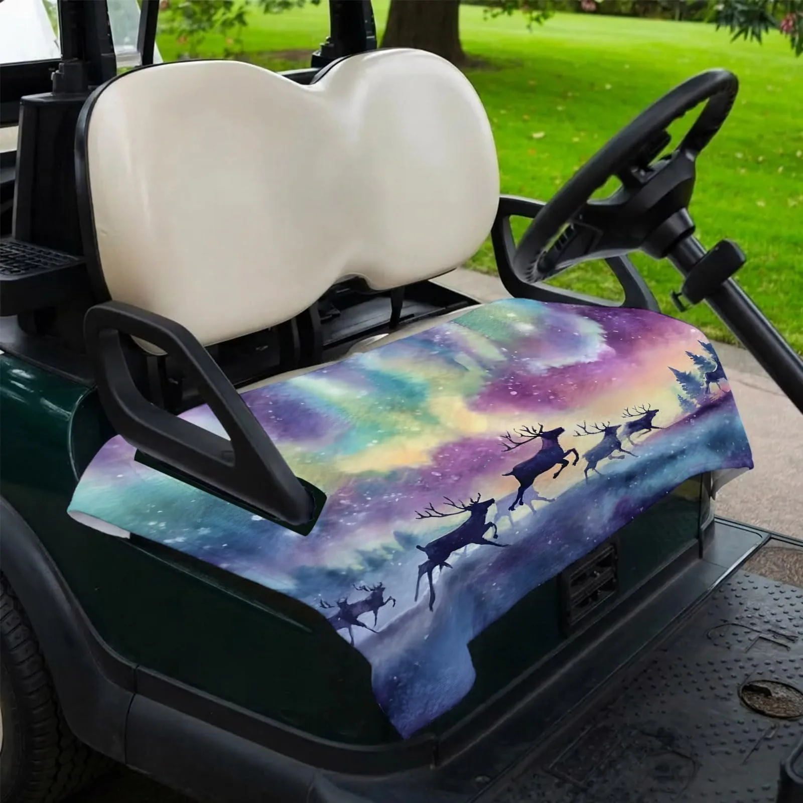 DecorLovee Golf Cart Seat Cover for 2-Seater Carts image 2