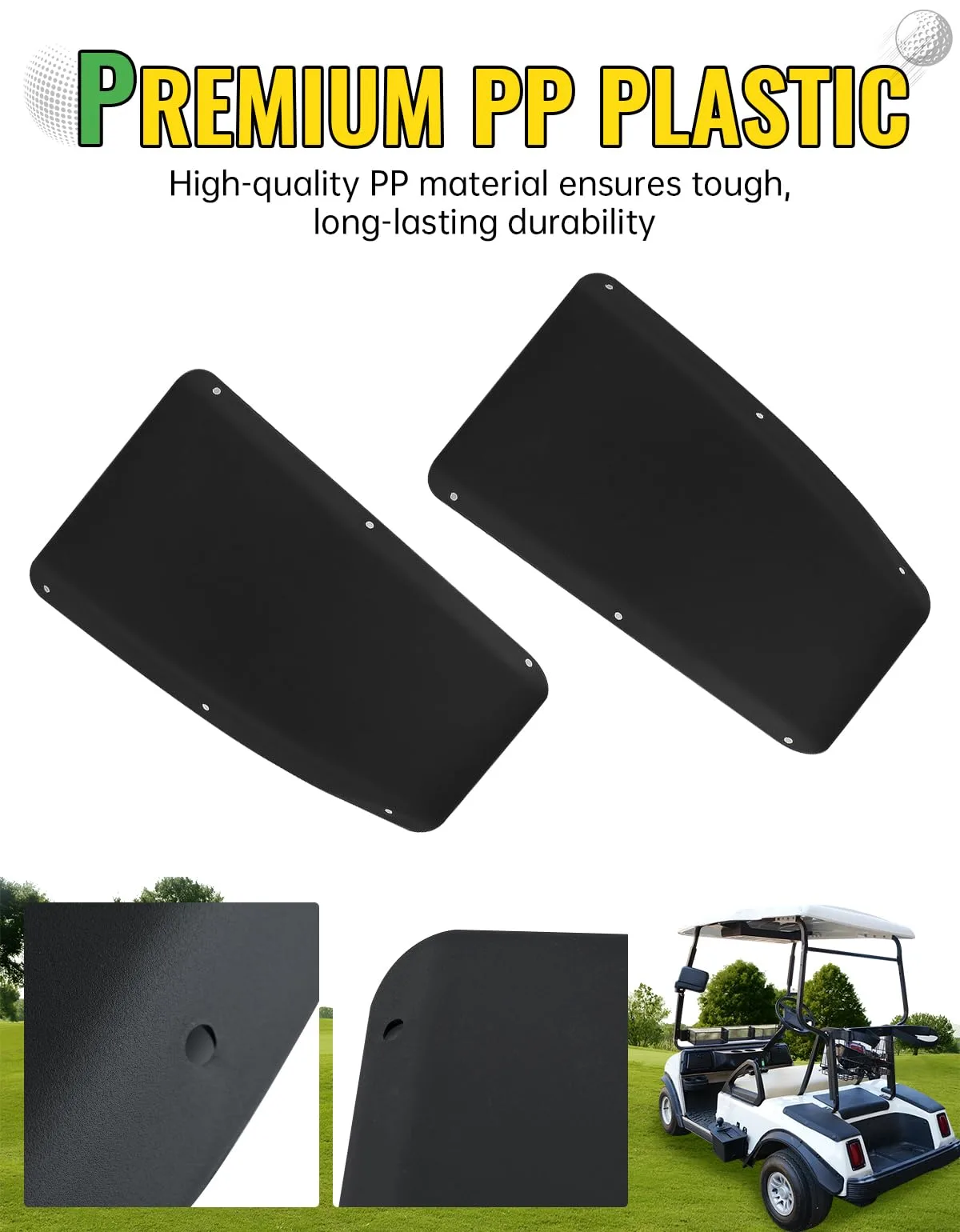 CYOOYC Club Car DS Rear Seat Scuff Guard #101706702 image 3