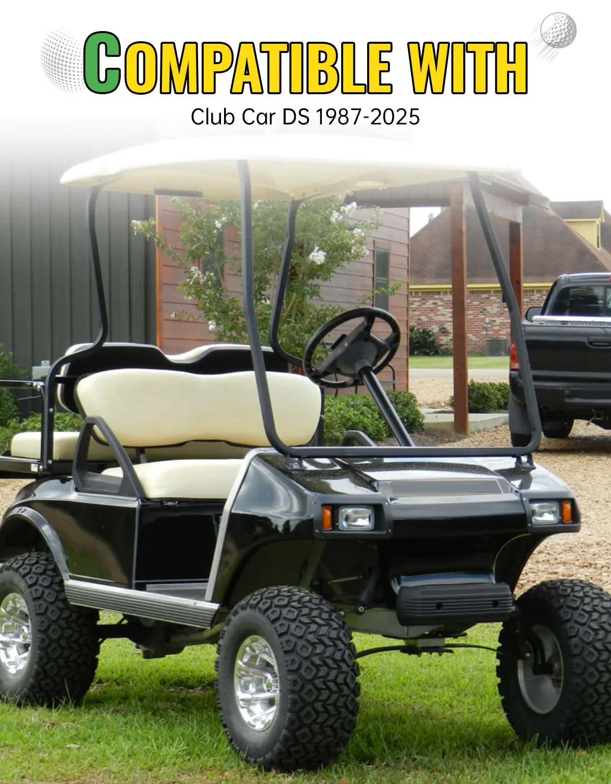 CYOOYC Club Car DS Rear Seat Scuff Guard #101706702 image 4