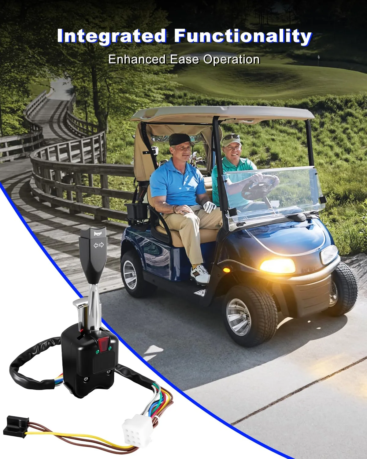HUQUZN Combination Turn Signal Switch LHYGKG01 for Club Car 2004-Up image 4