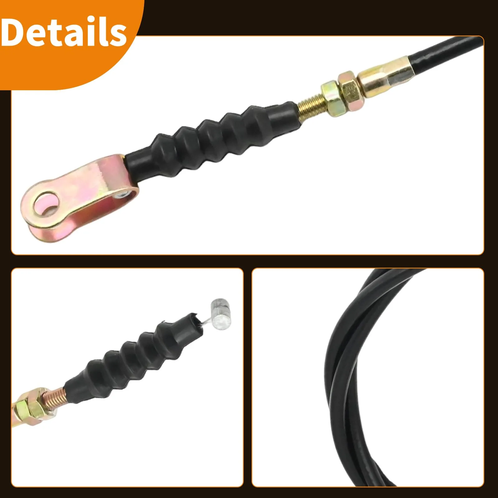 DUZFOREI Throttle Accelerator Cable for Yamaha G2-G14 image 2