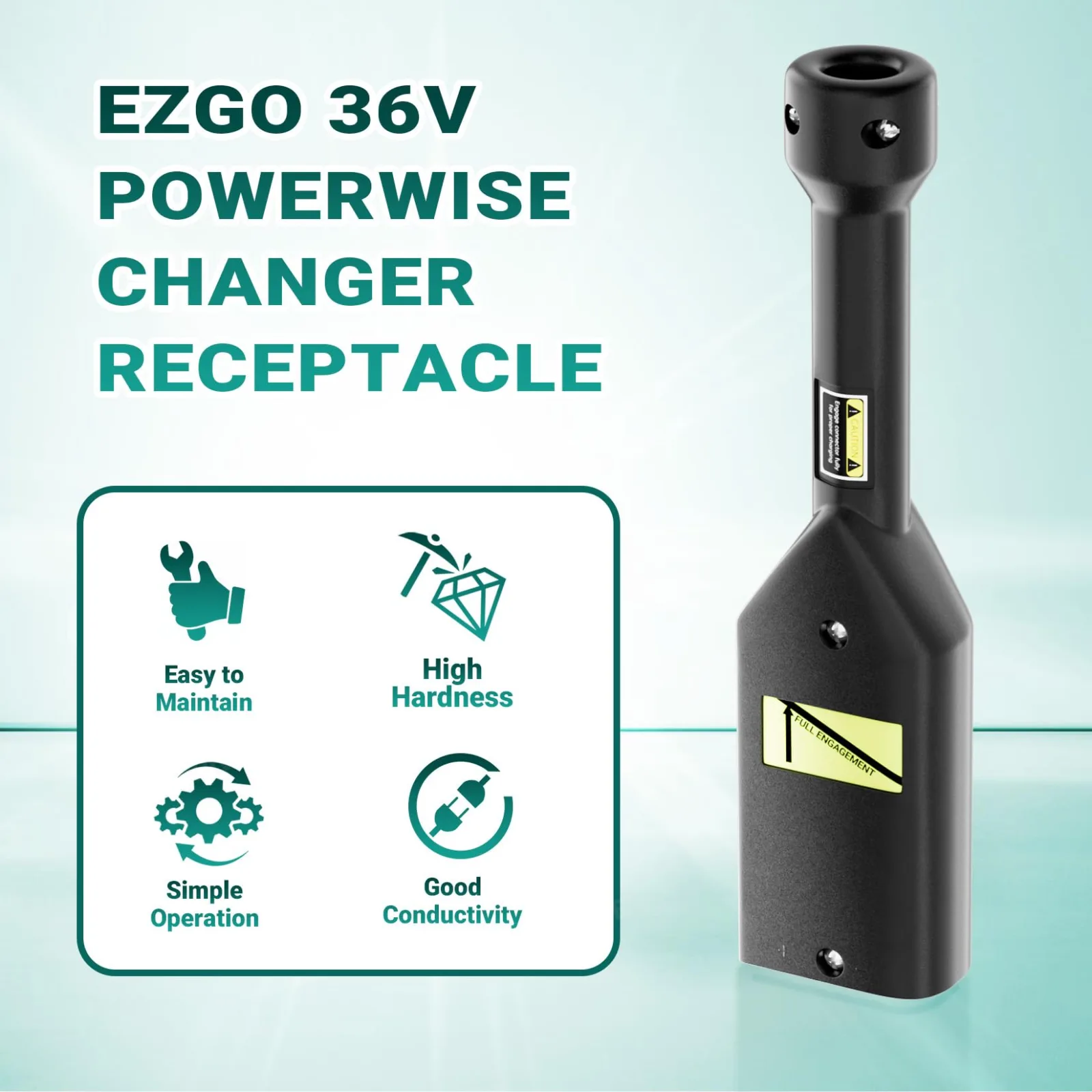 DRIVE UP DU00111 36V E-Z-GO Charger Plug Handle image 2