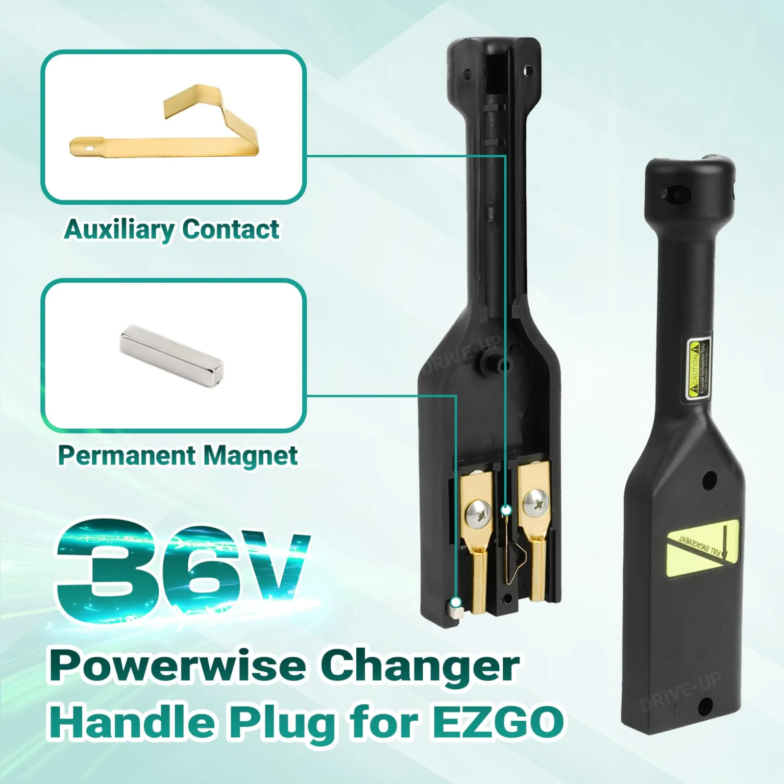 DRIVE UP DU00111 36V E-Z-GO Charger Plug Handle image 3