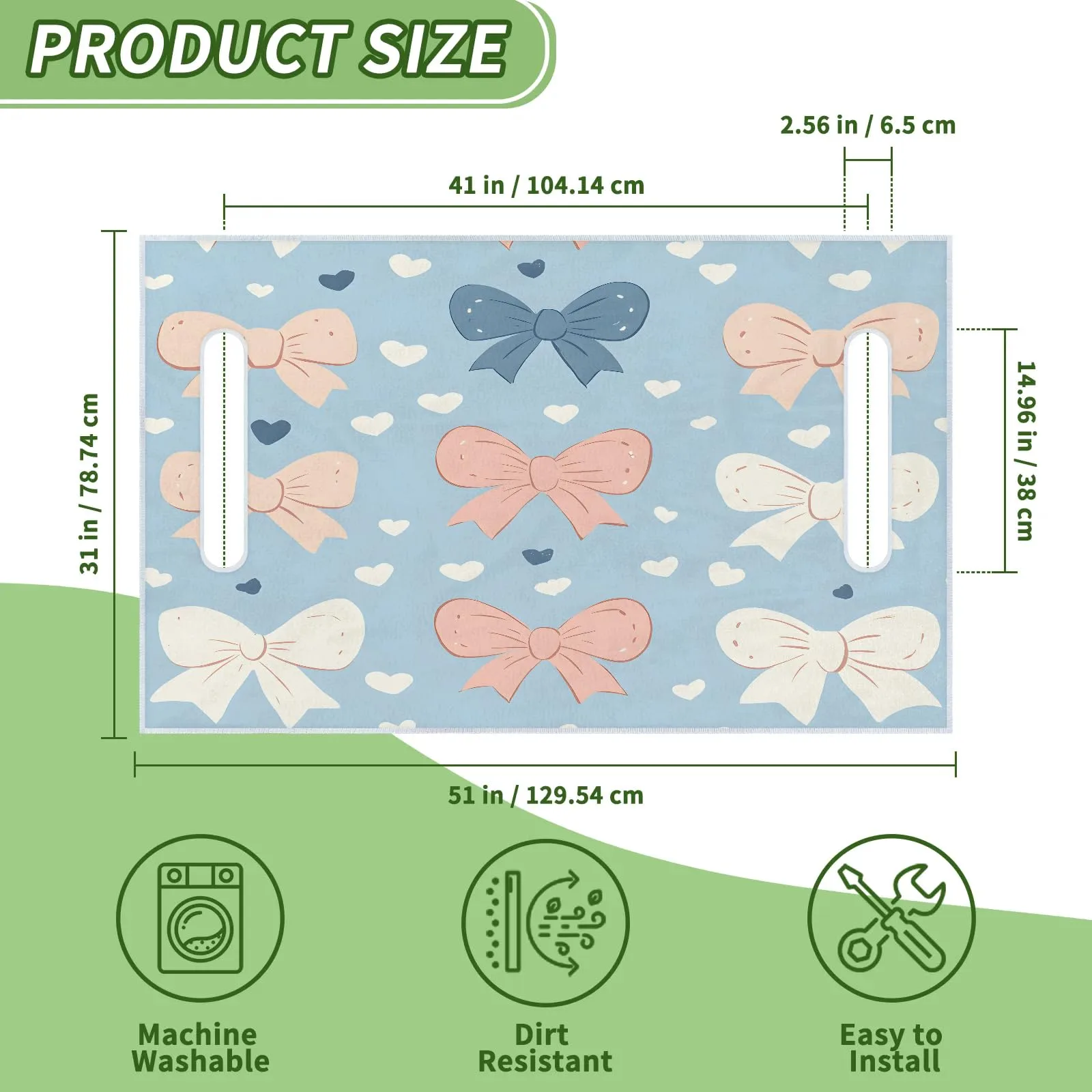 Tiveruda Golf Cart Seat Cover for Double Seats image 2