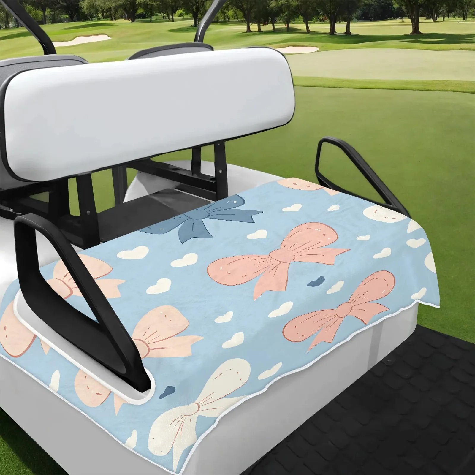 Tiveruda Golf Cart Seat Cover for Double Seats
