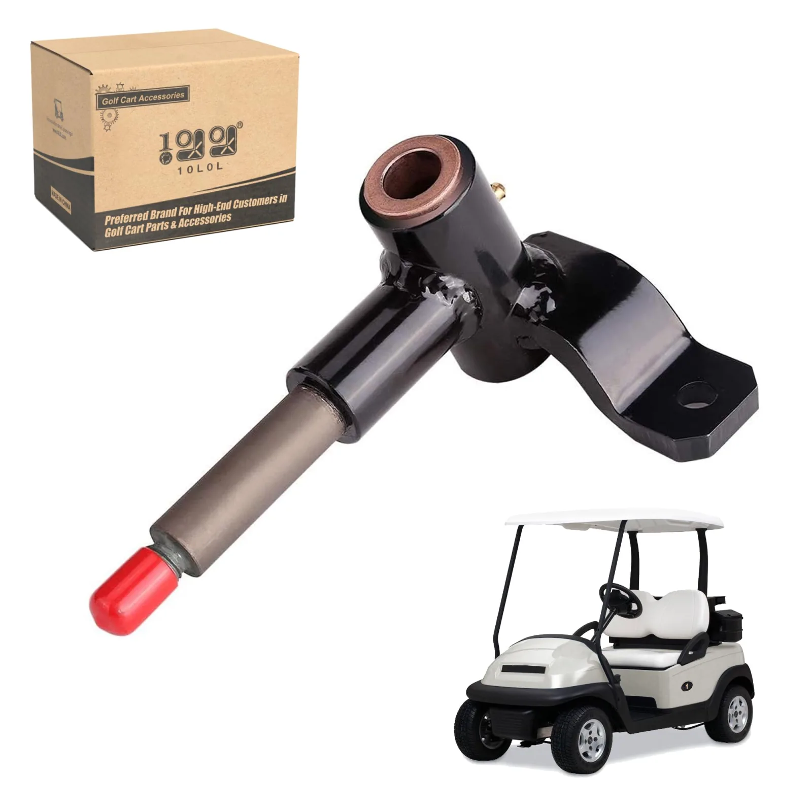 10L0L Driver-Side Spindle for Club Car Precedent 2004+
