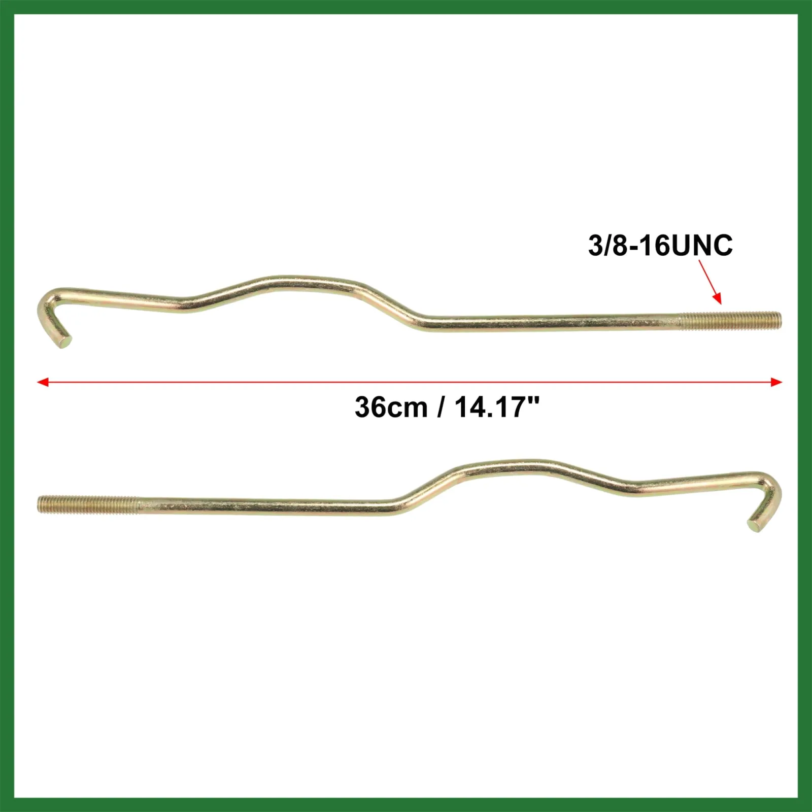 Motoforti Battery Hold-Down Rod Set for Club Car Precedent image 3