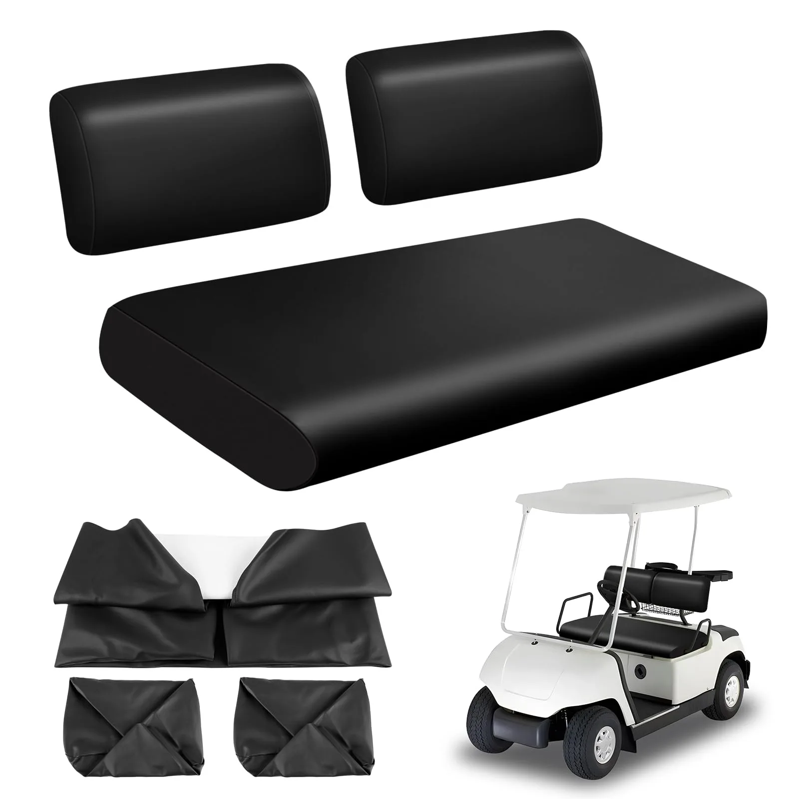 ZWPARTS Front Seat Cover for Yamaha G11-G22 Golf Carts