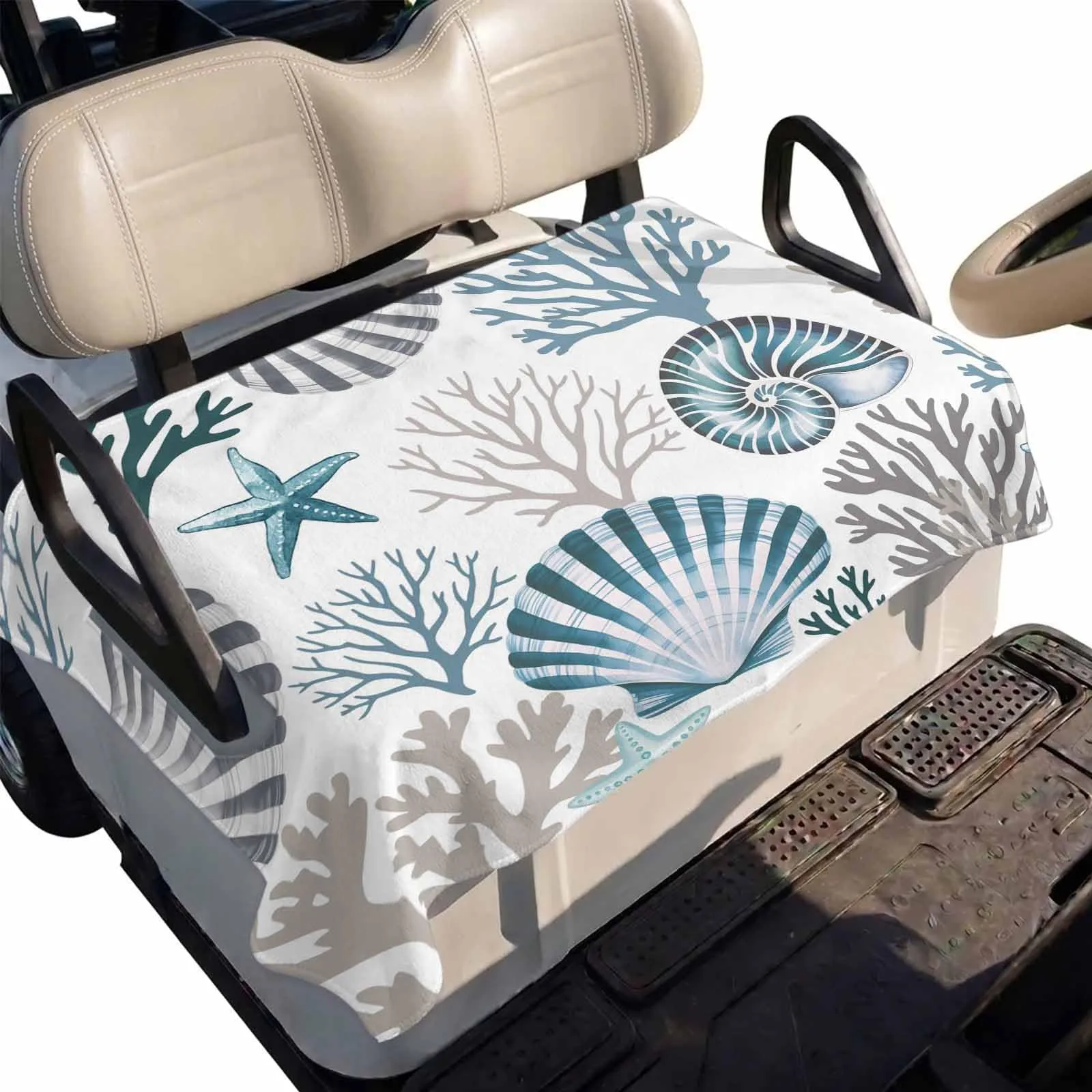DecorLovee Golf Cart Seat Cover 51 x 31 Inch