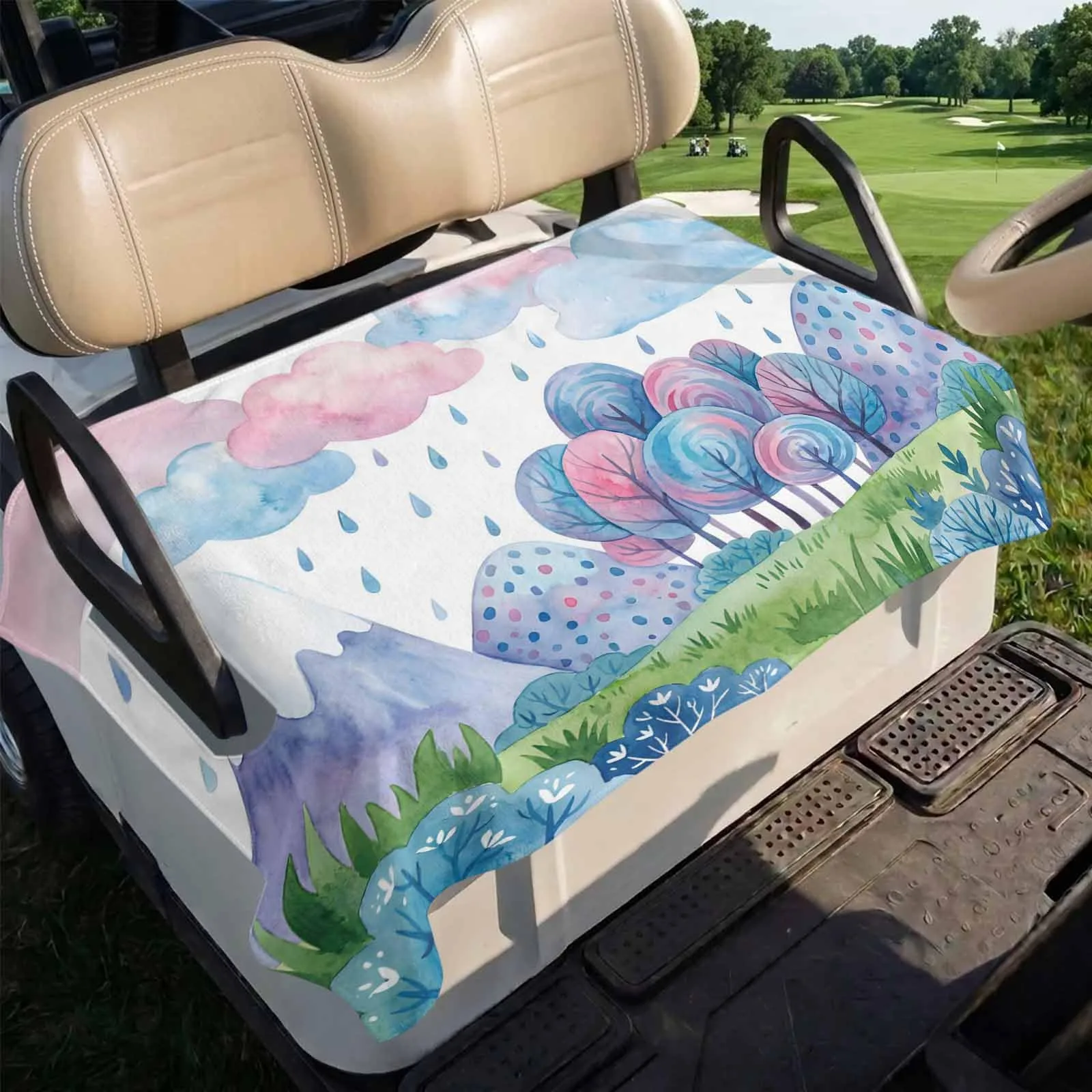 Trosturdspn Golf Cart Seat Towel Blanket 51 x 31 in image 4