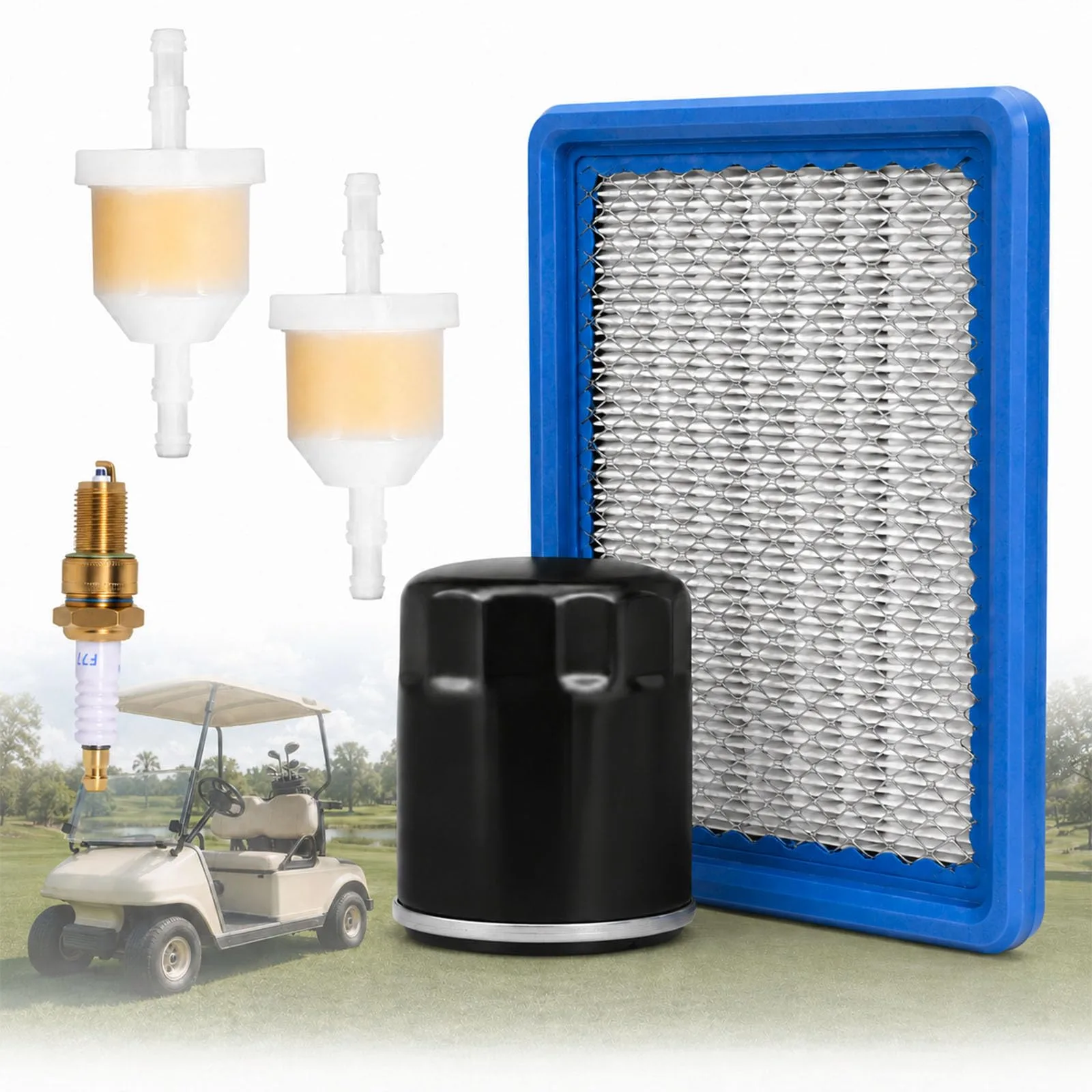 Podoy Tune-Up Kit for Club Car DS Gas, 1992–2004
