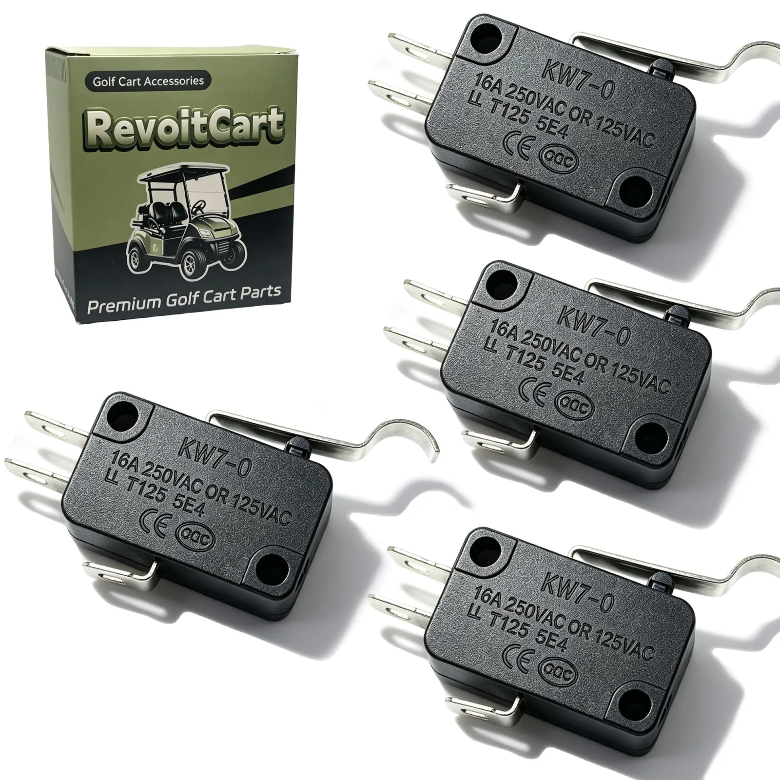 RevoitCart Golf Cart Micro Switches for Club Car DS & Precedent