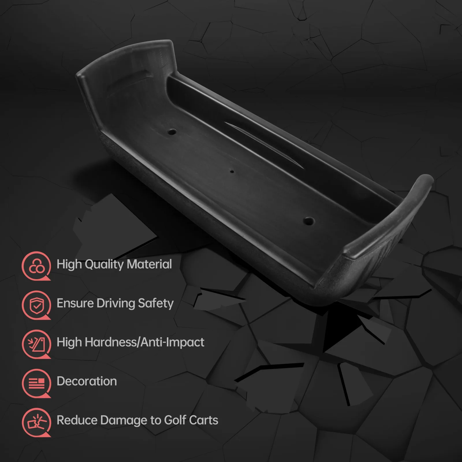 KAKABAS GOLF003 Front Bumper for Club Car DS image 3