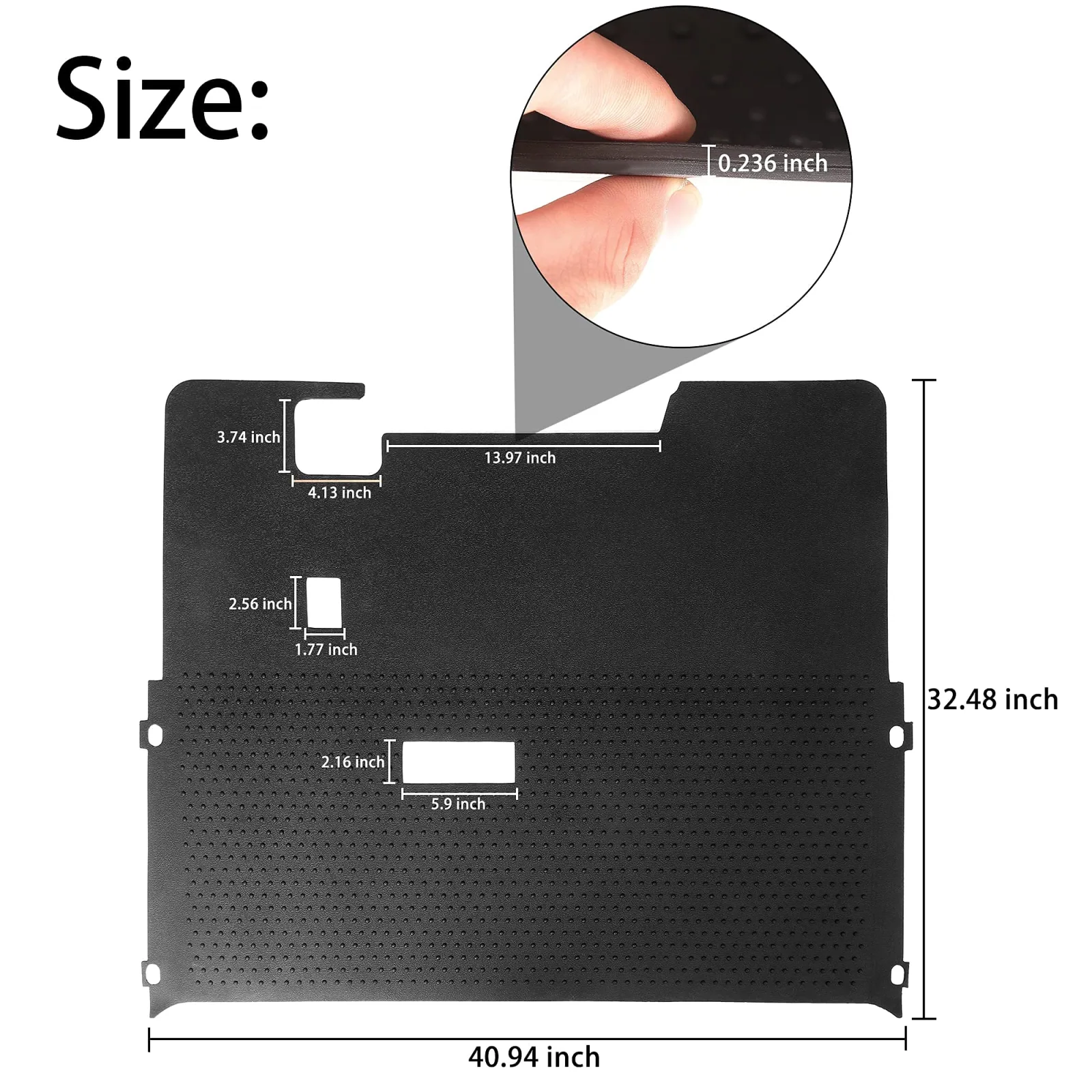 10L0L Floor Mat for E-Z-GO TXT 1996-Up Gas & Electric image 3