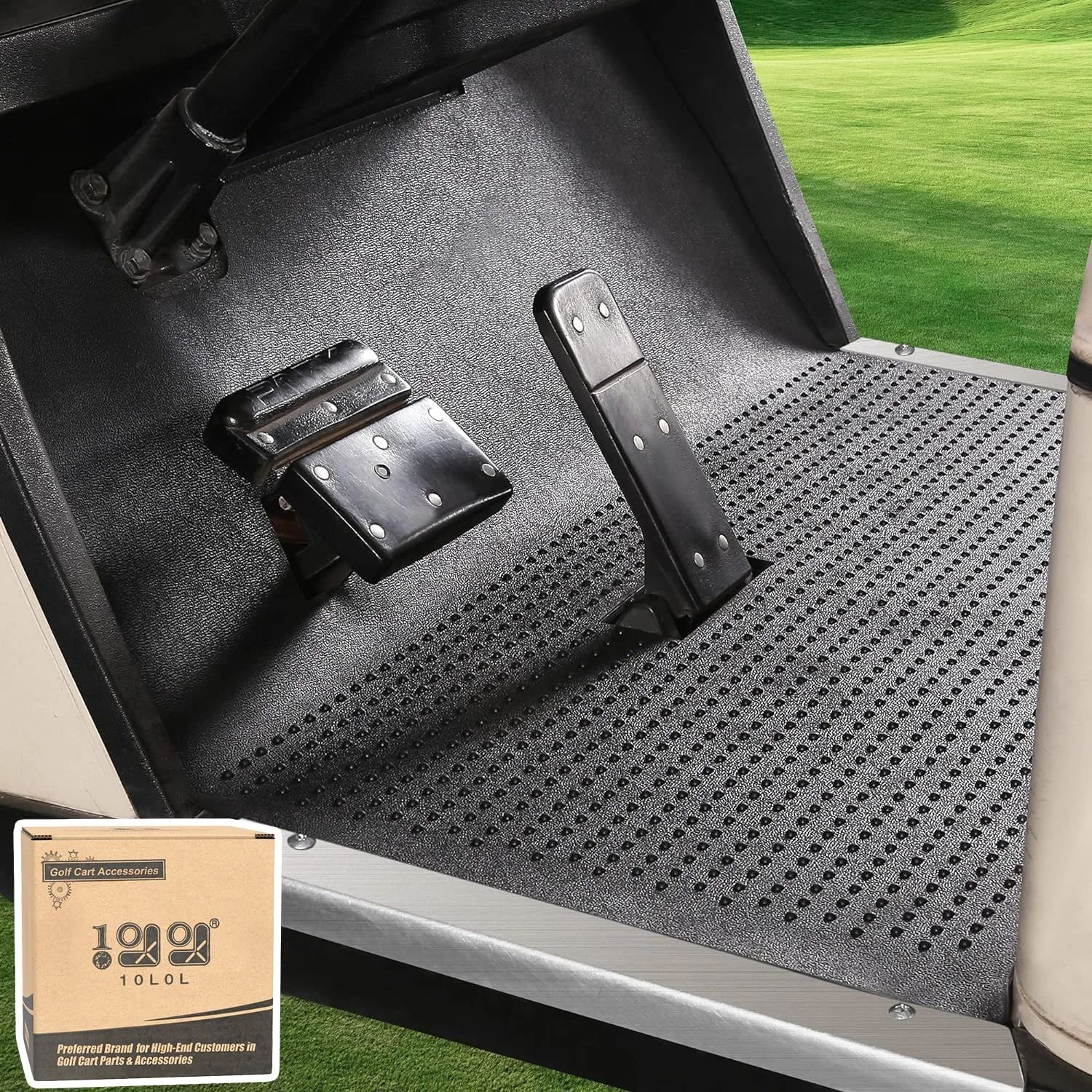 10L0L Floor Mat for E-Z-GO TXT 1996-Up Gas & Electric