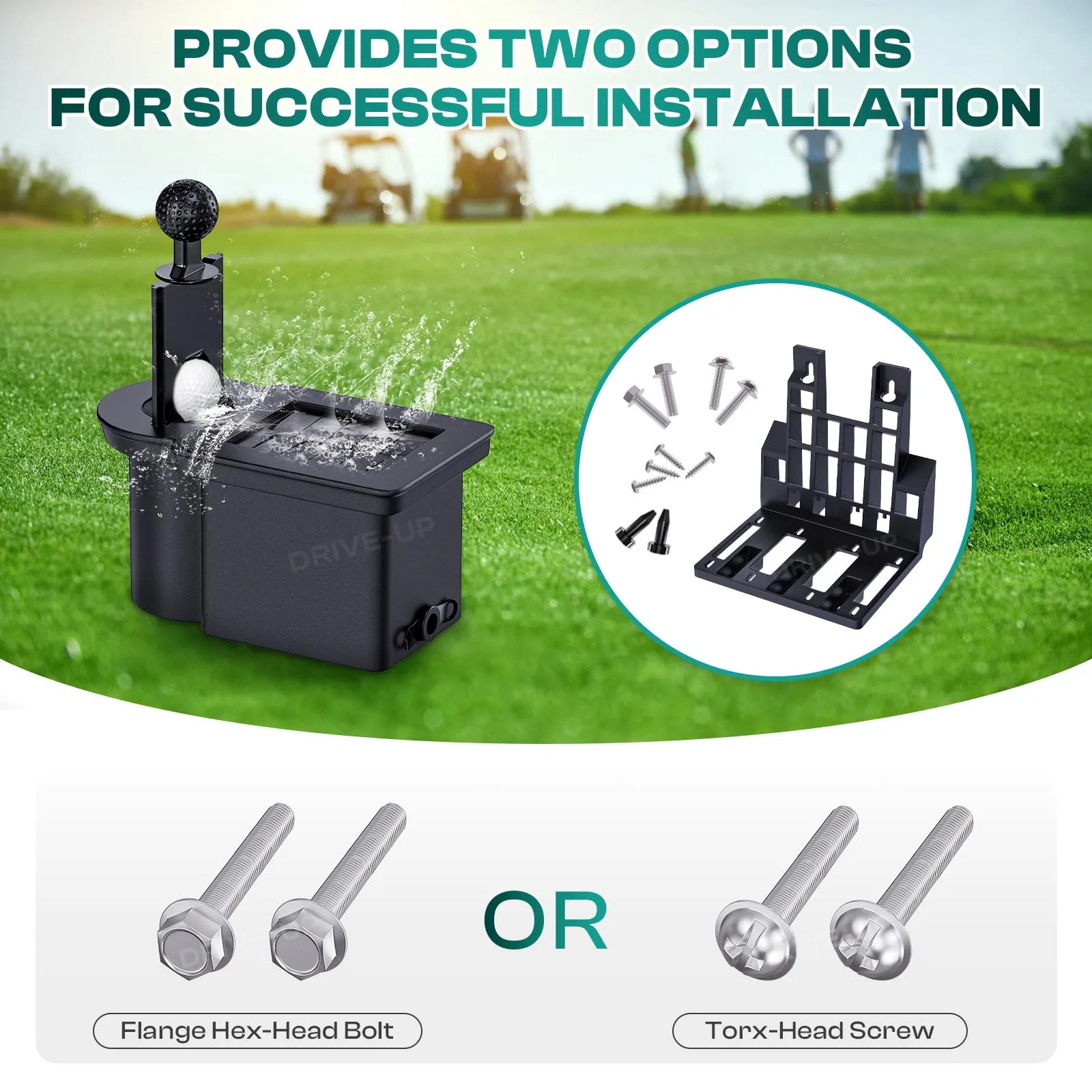 DRIVE UP Ball Washer Kit for Club Car Precedent, Tempo & Onward image 2
