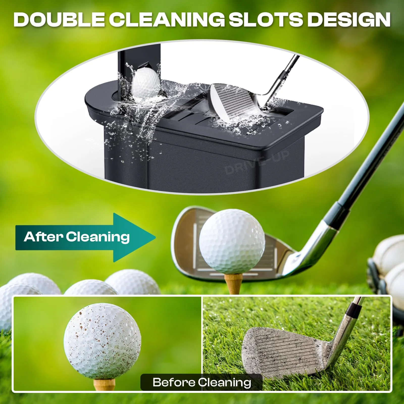 DRIVE UP Ball Washer Kit for Club Car Precedent, Tempo & Onward image 3
