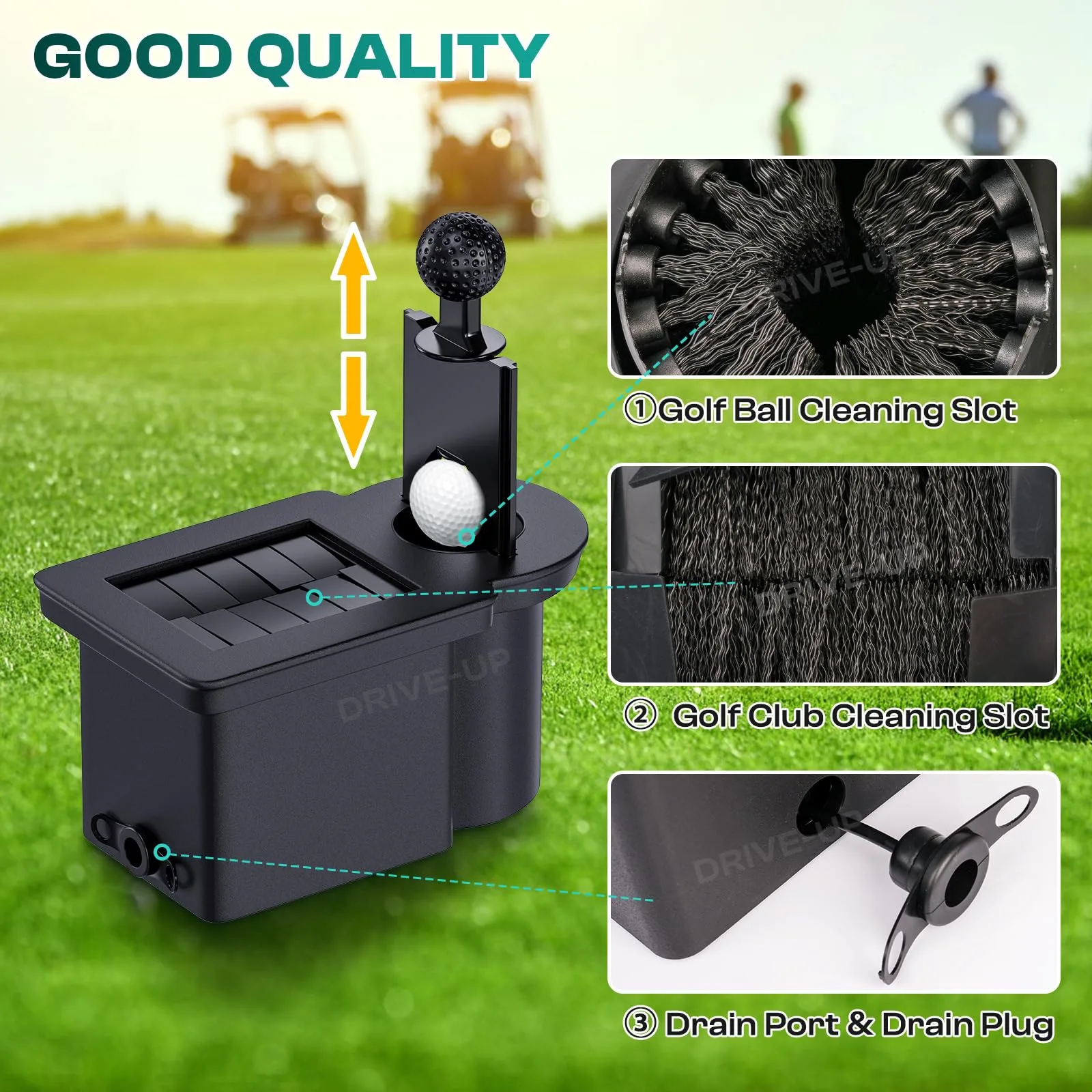 DRIVE UP Ball Washer Kit for Club Car Precedent, Tempo & Onward image 4