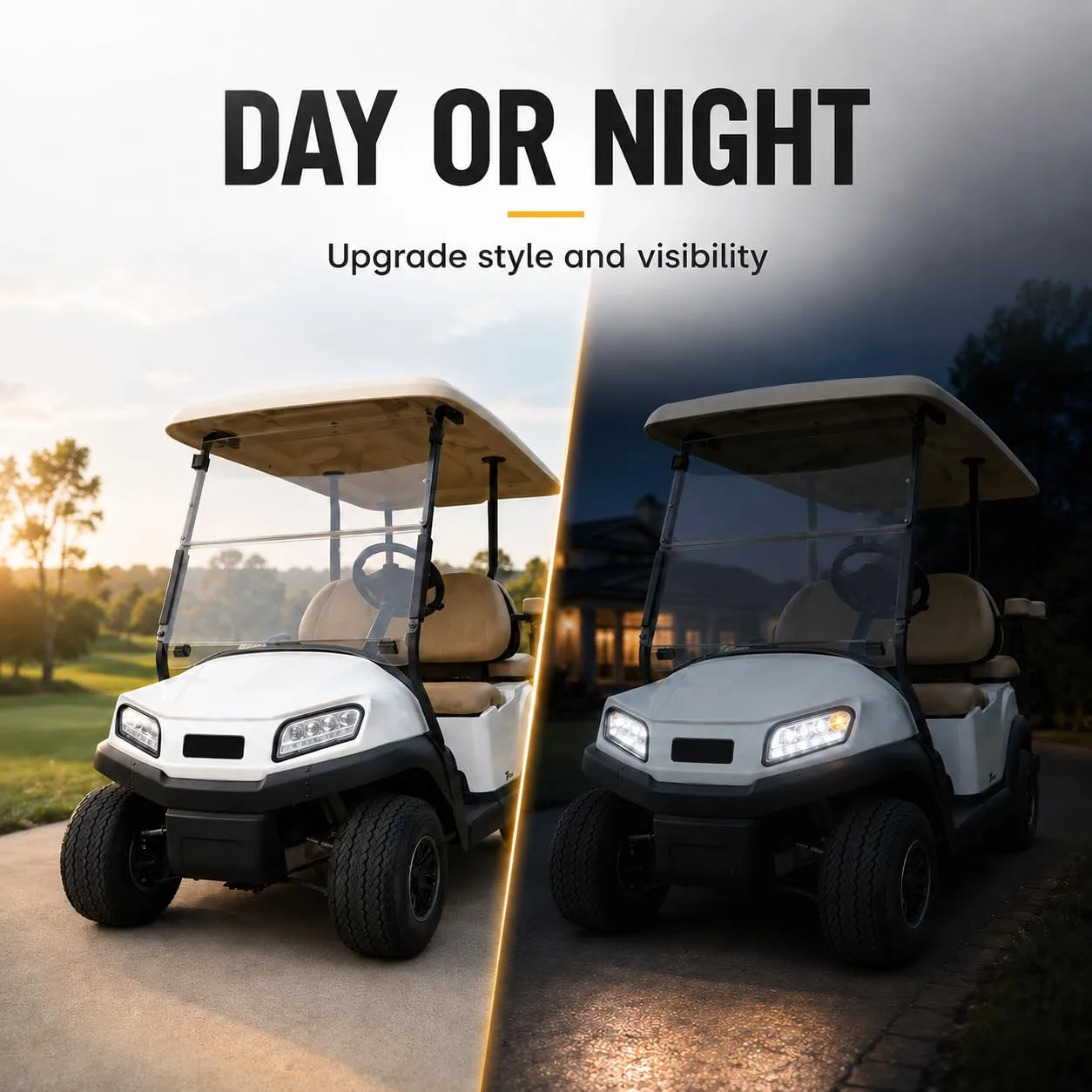 CYOOYC LED Headlights for Club Car Tempo 2018+ image 4