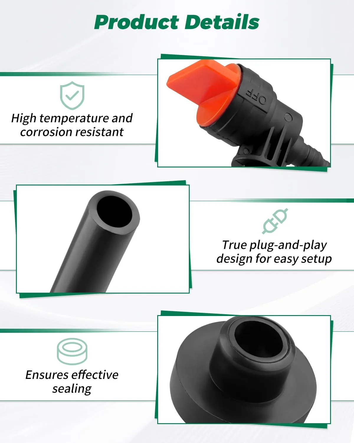 Nahntaipy Fuel Bushing Kit 1012619 for Club Car DS & Precedent image 3
