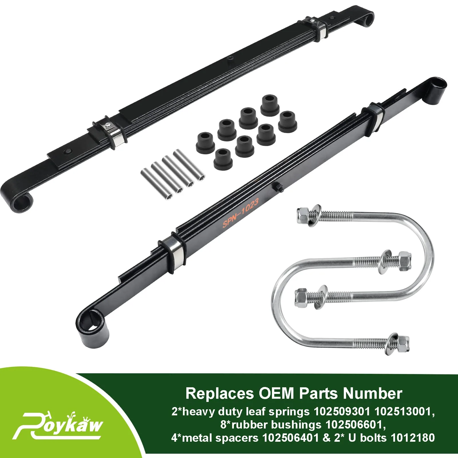 Roykaw Rear 4-Leaf Springs for Club Car Precedent (2004‑up) — 102509301 image 3