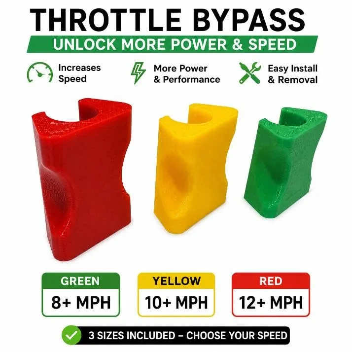 Yamaha Gas Golf Cart Governor Override Bypass Set image 4