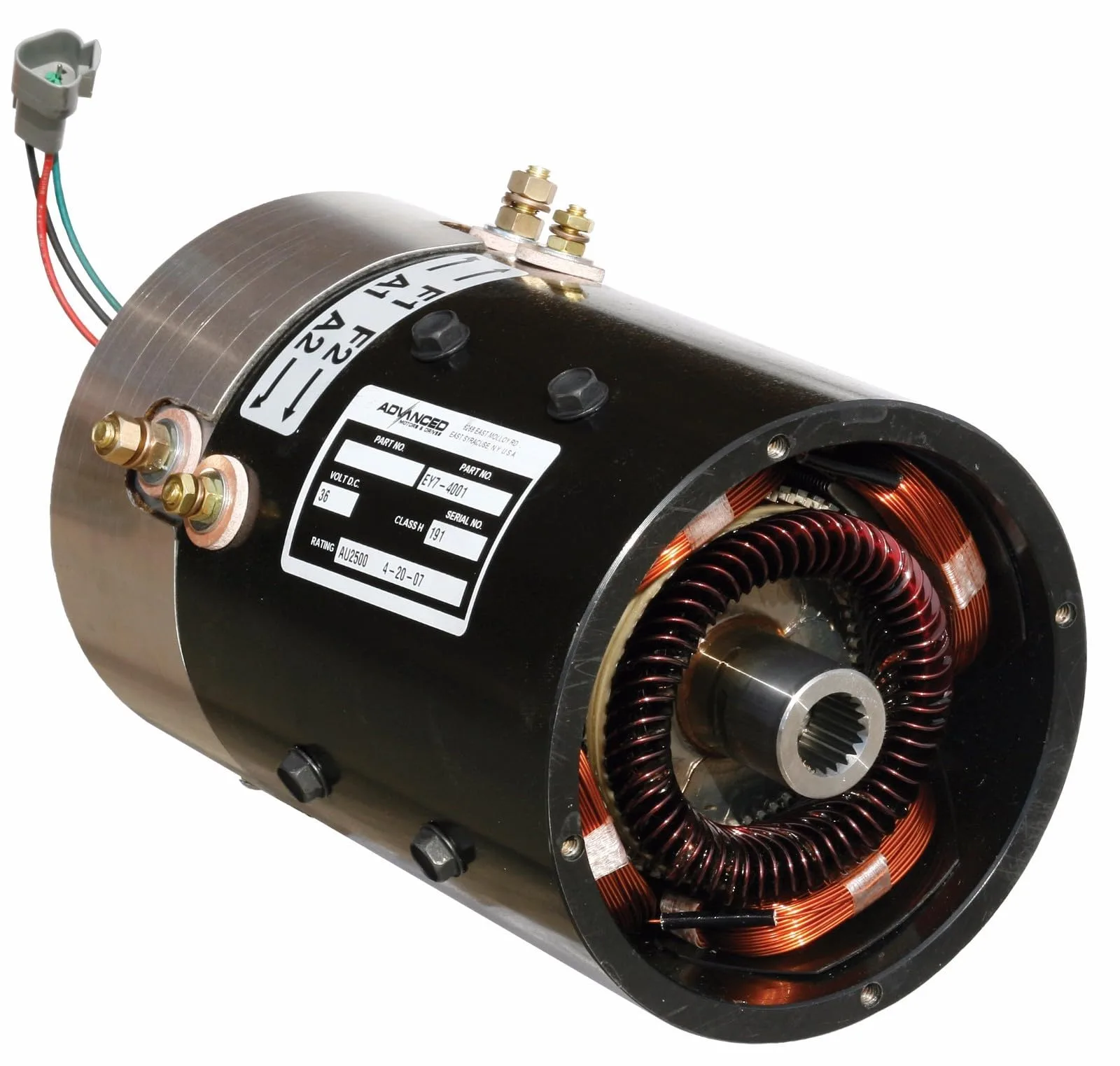 AMD EY7-4001 Motor for 36V E-Z-GO TXT Golf Carts