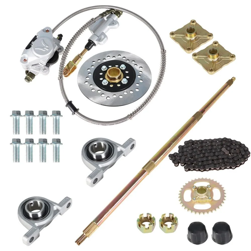 Generic Rear Live Axle Kit with Brake Assembly