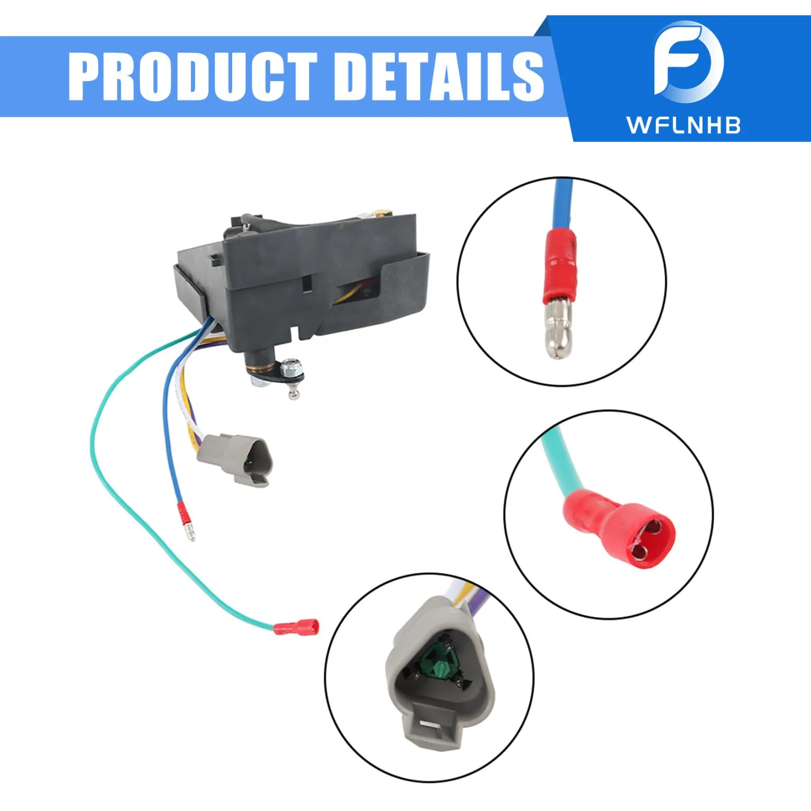 WFLNHB V-Glide Wiper Switch for Club Car DS 48V image 3