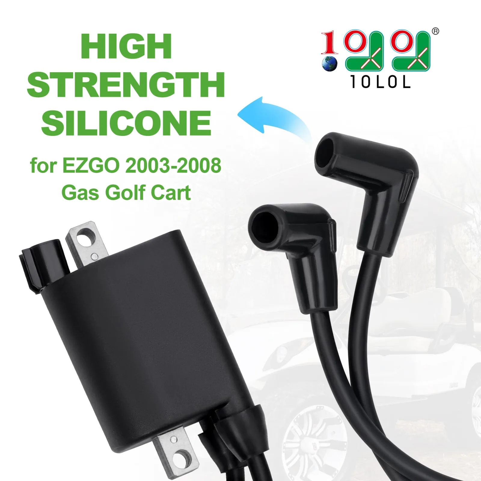 10L0L Ignition Coil for E-Z-GO TXT MCI Gas Carts image 3