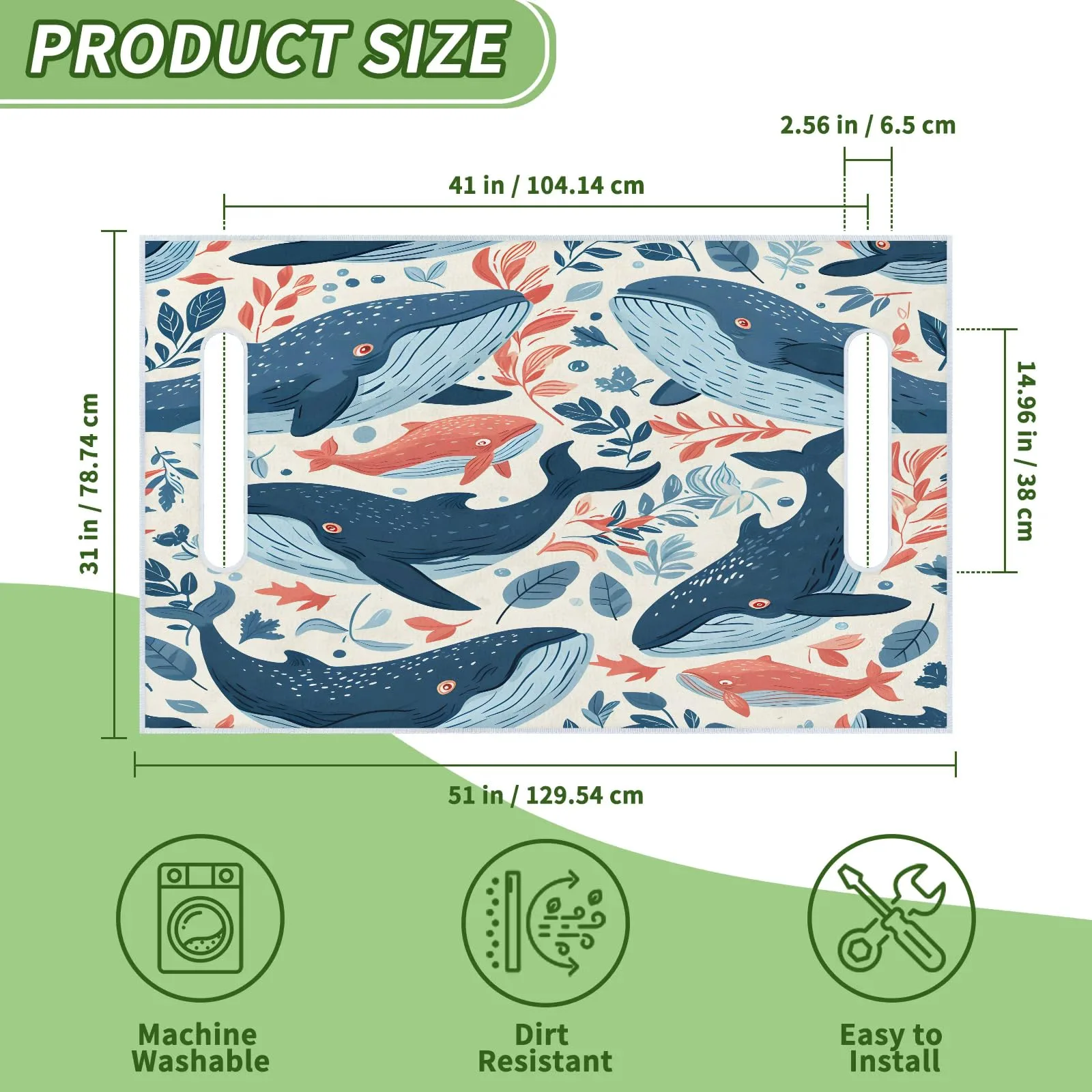Tiveruda Golf Cart Seat Cover for Double Seats image 2