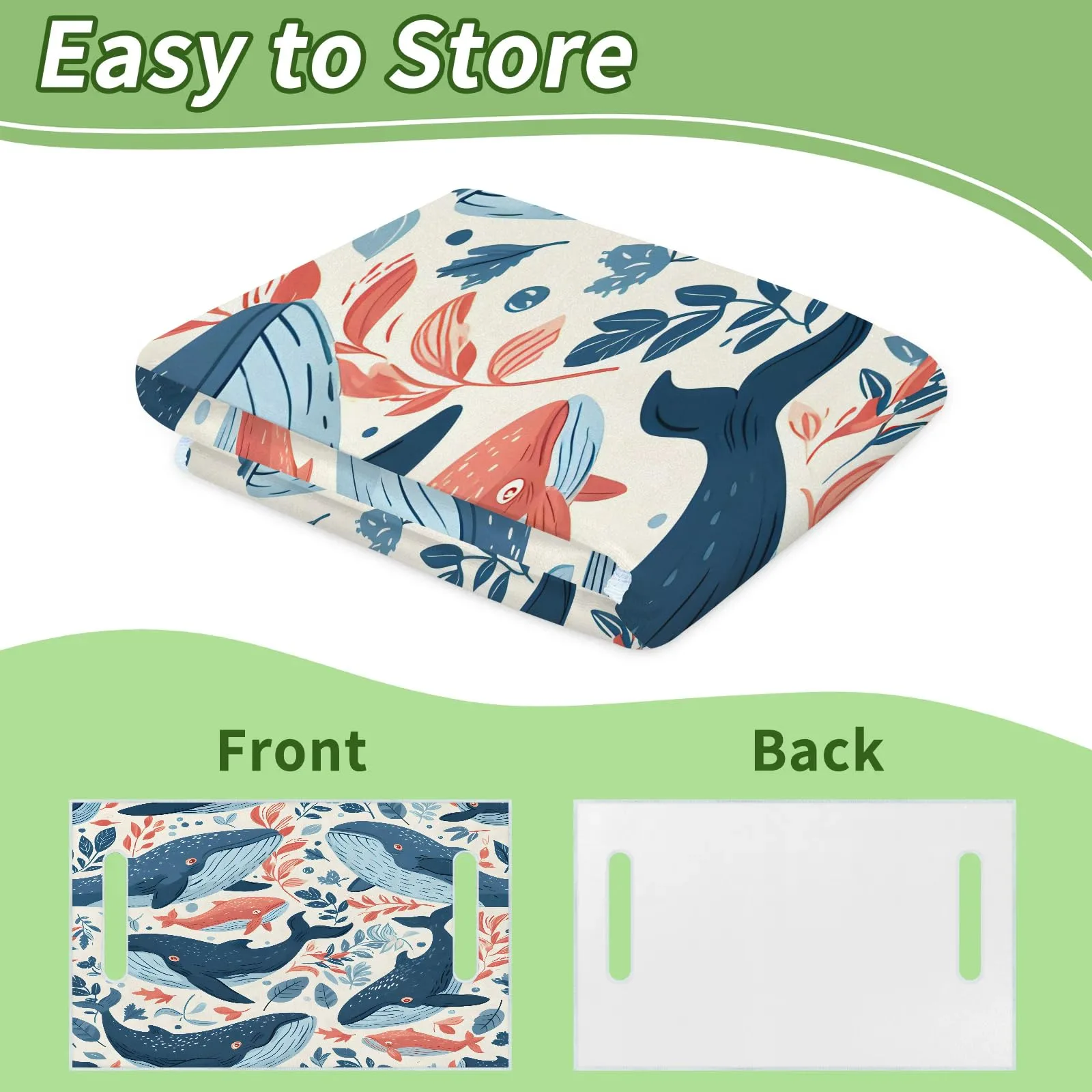 Tiveruda Golf Cart Seat Cover for Double Seats image 4