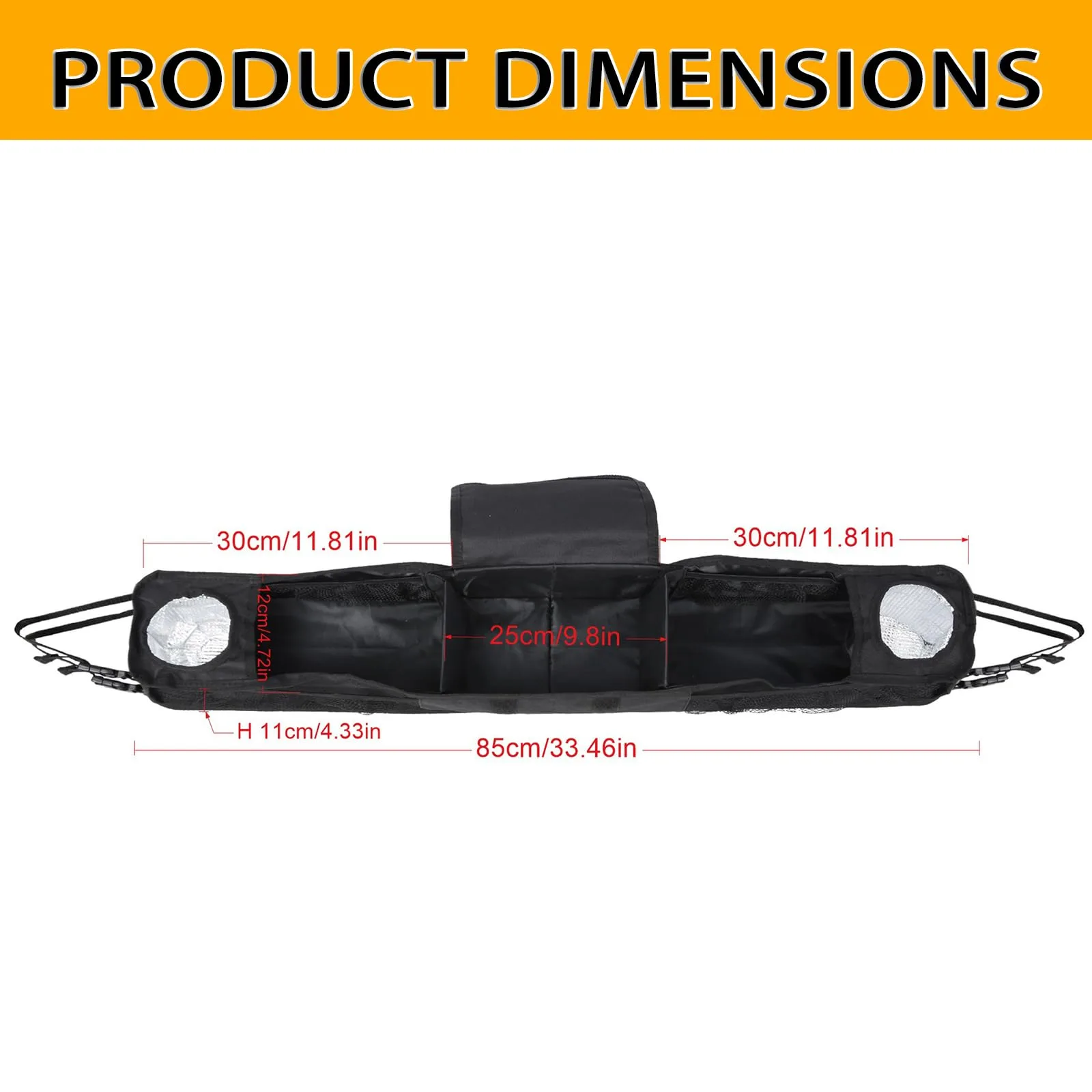 FDHTHJFYJ Front Storage Organizer for Star EV Sirius 2 image 2
