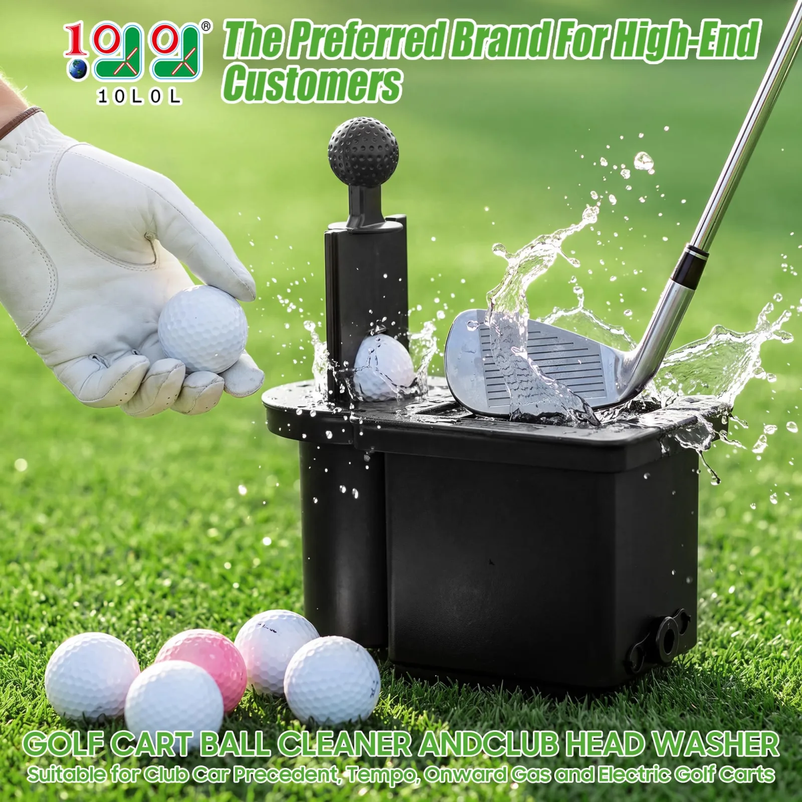 10L0L Ball Washer Kit for Club Car Precedent, Tempo & Onward image 2