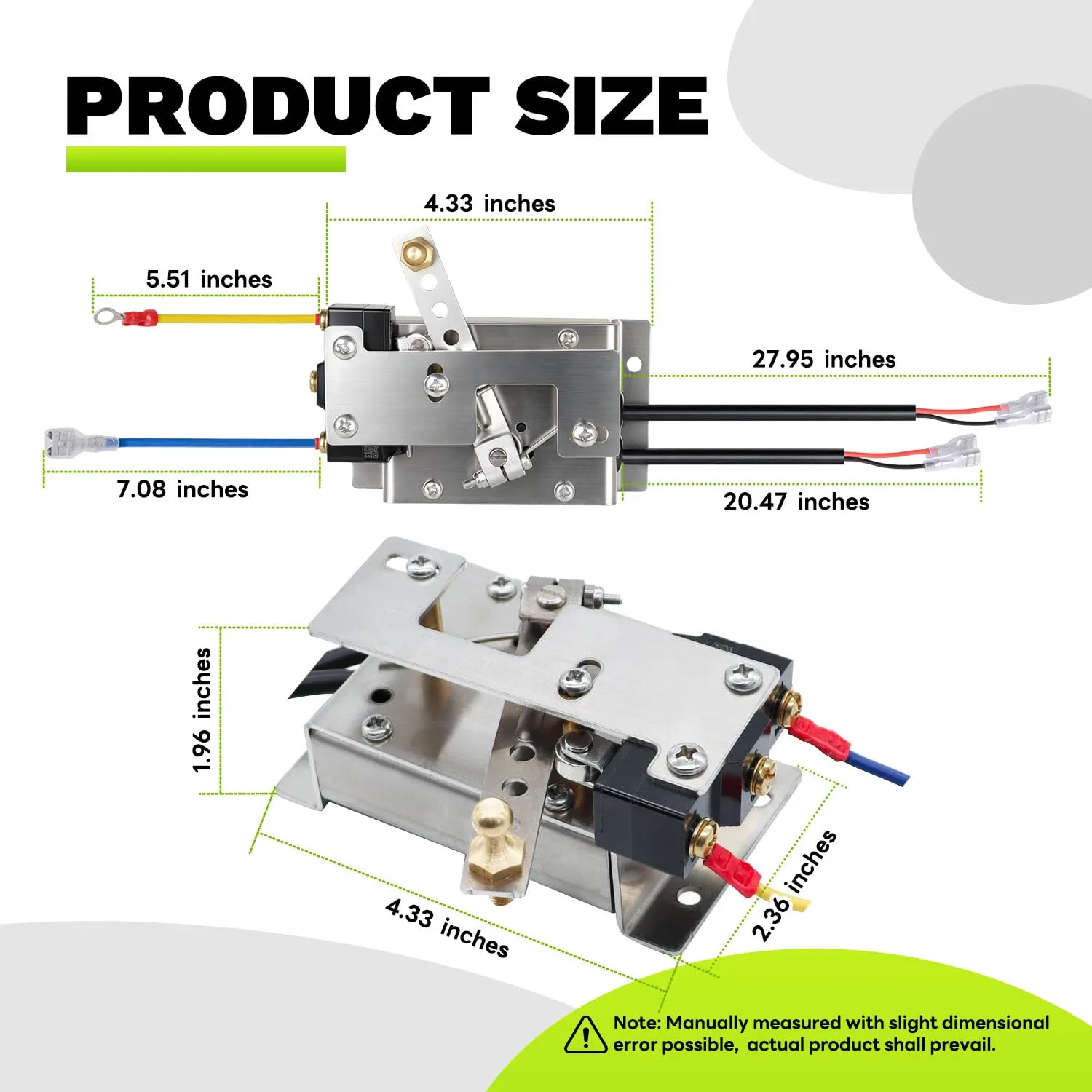 EZAPEX Throttle Potentiometer for E-Z-GO Marathon 1989-94 image 4
