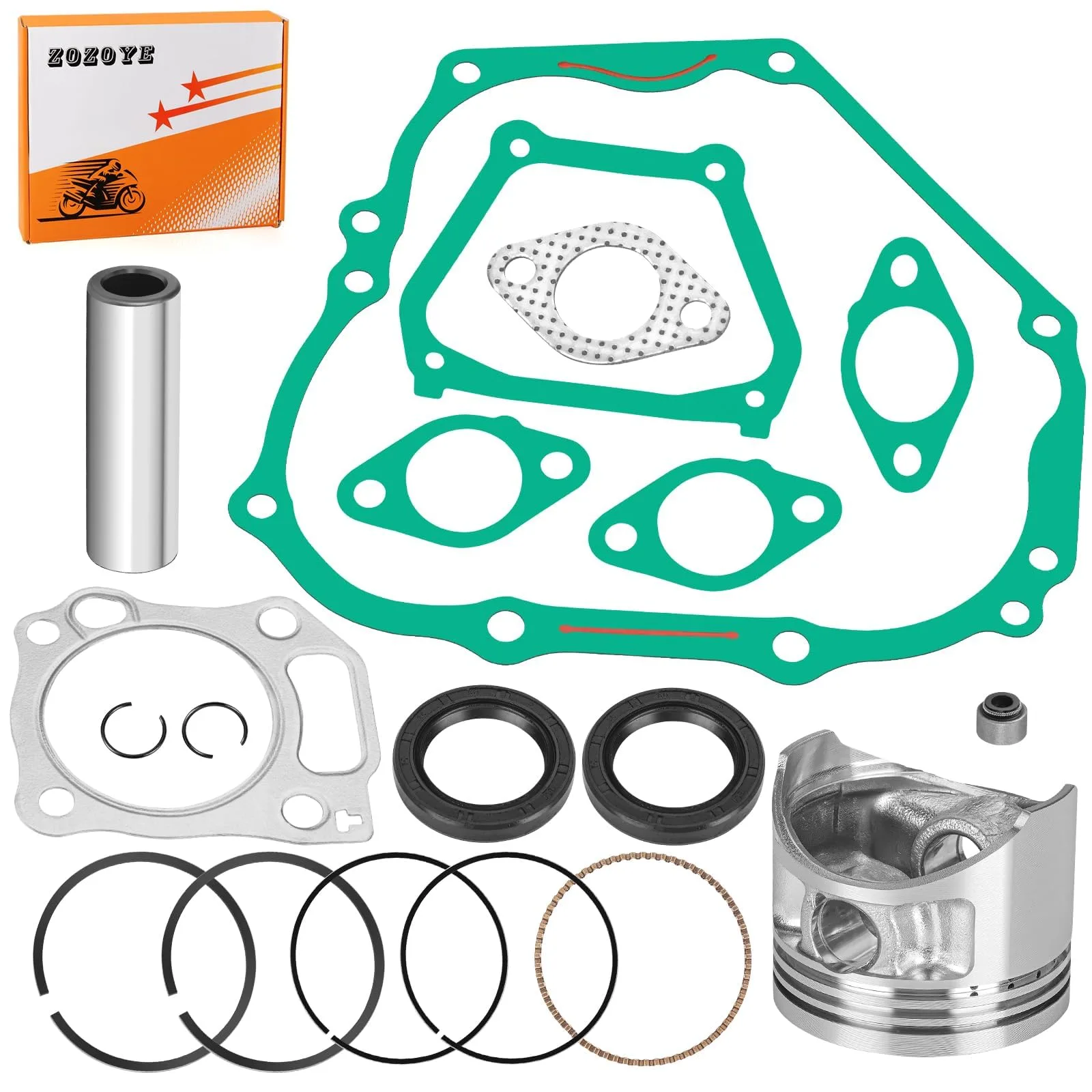 zozoye Yamaha G11 G16 G20 Top End Rebuild Kit image 2