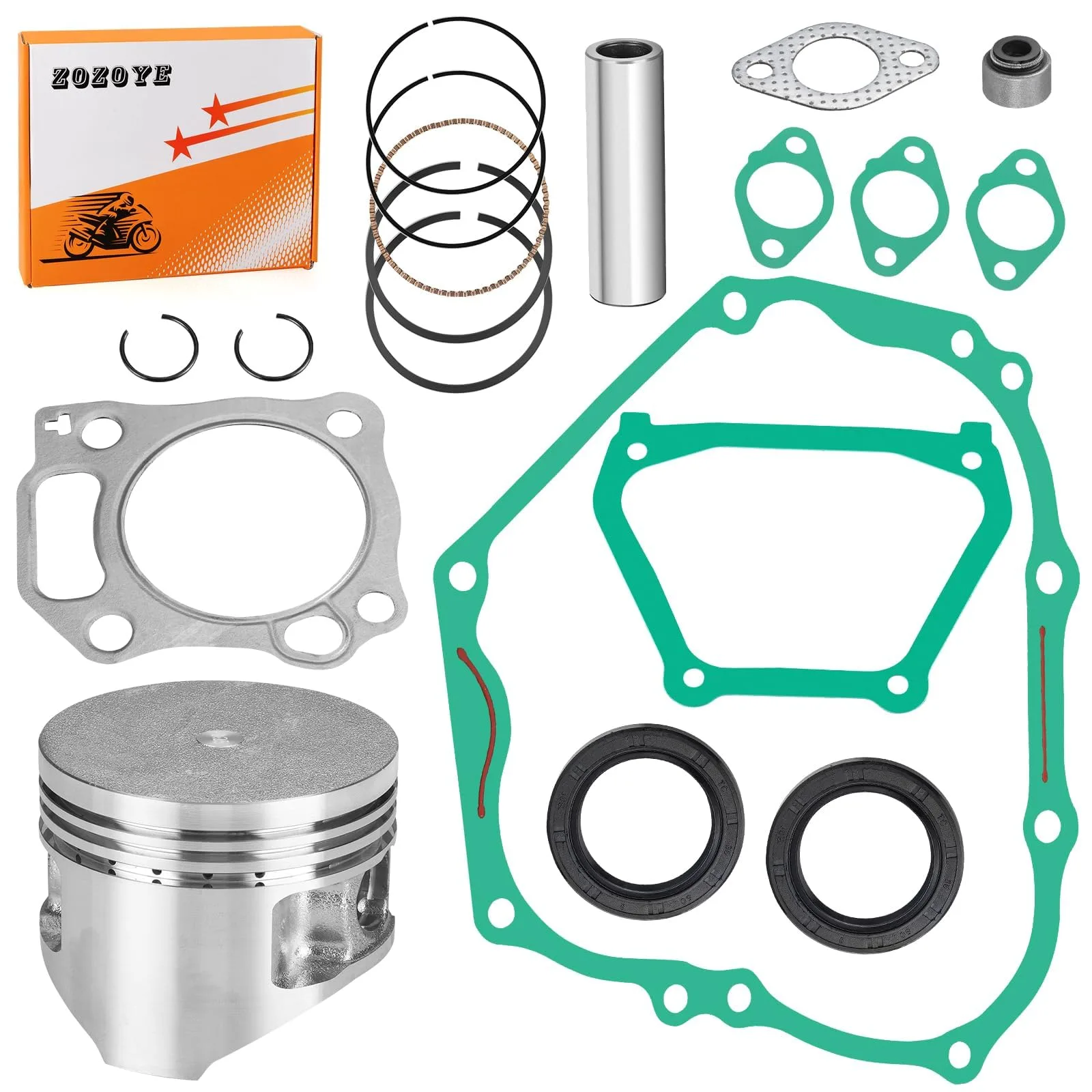 zozoye Yamaha G11 G16 G20 Top End Rebuild Kit